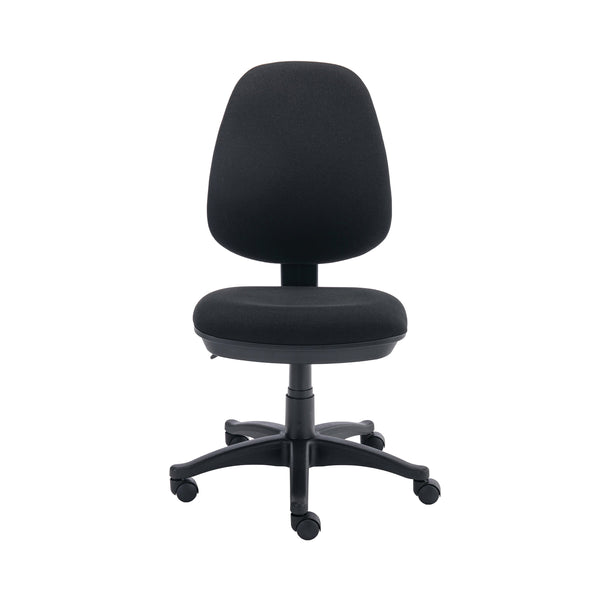 Polaris Nesta Operator Chair 2 Lever Upholstered 590x555x1090mm Black Kf77949