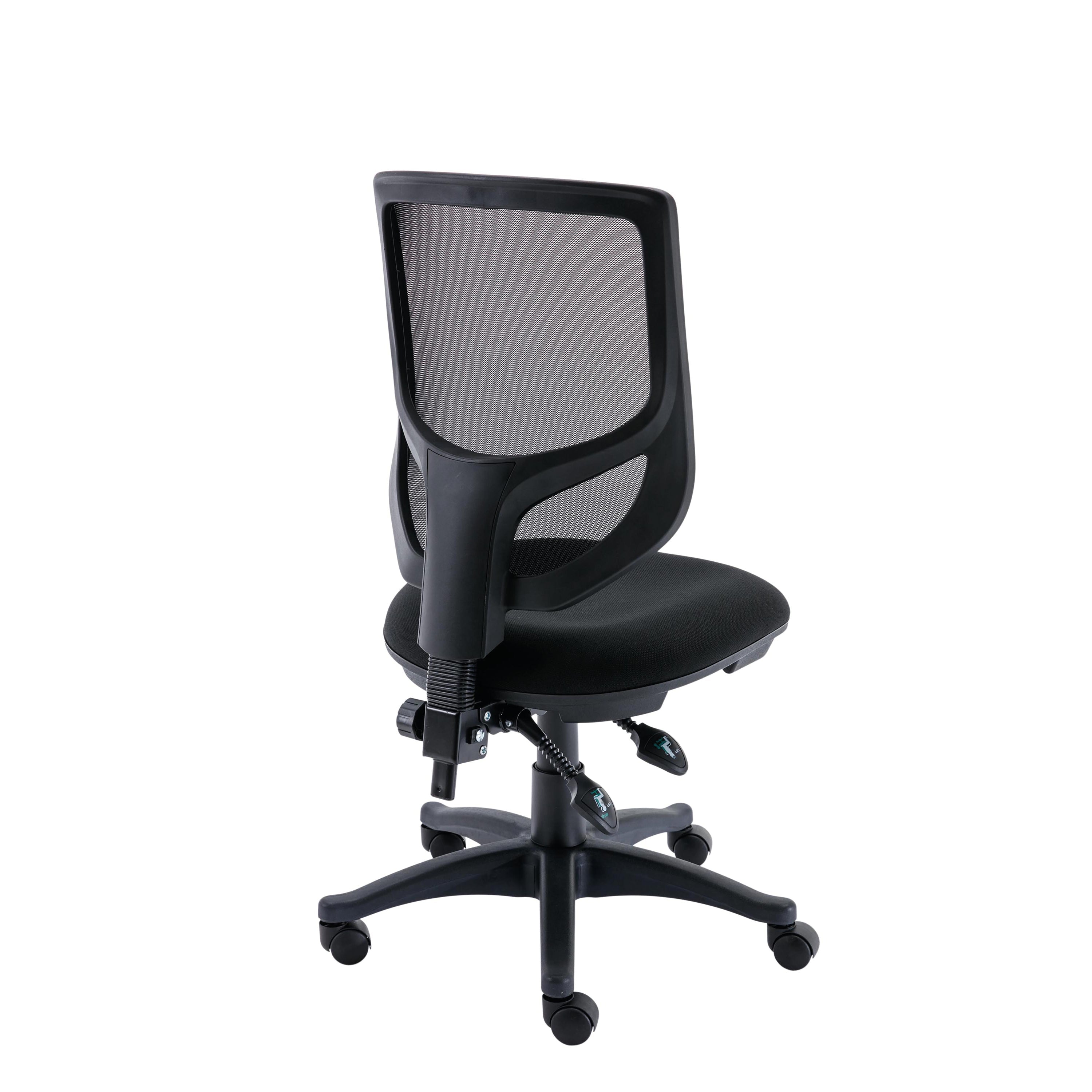Polaris Nesta Mesh Back Operator Chair 2 Lever 590x900x1050mm Black Kf77950