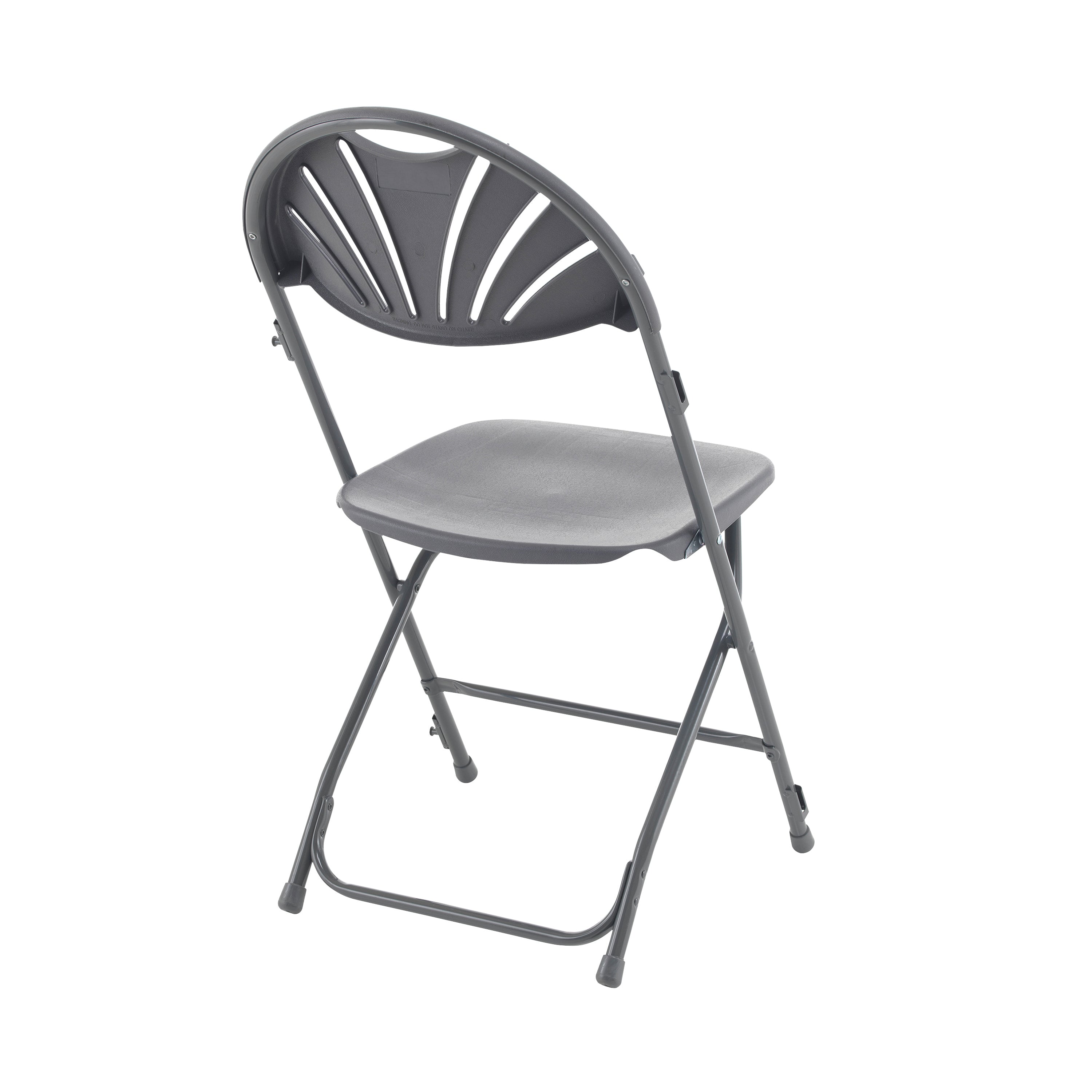 Titan Folding Chair 445 x 460 x 870 mm Charcoal – (Pack of 1)