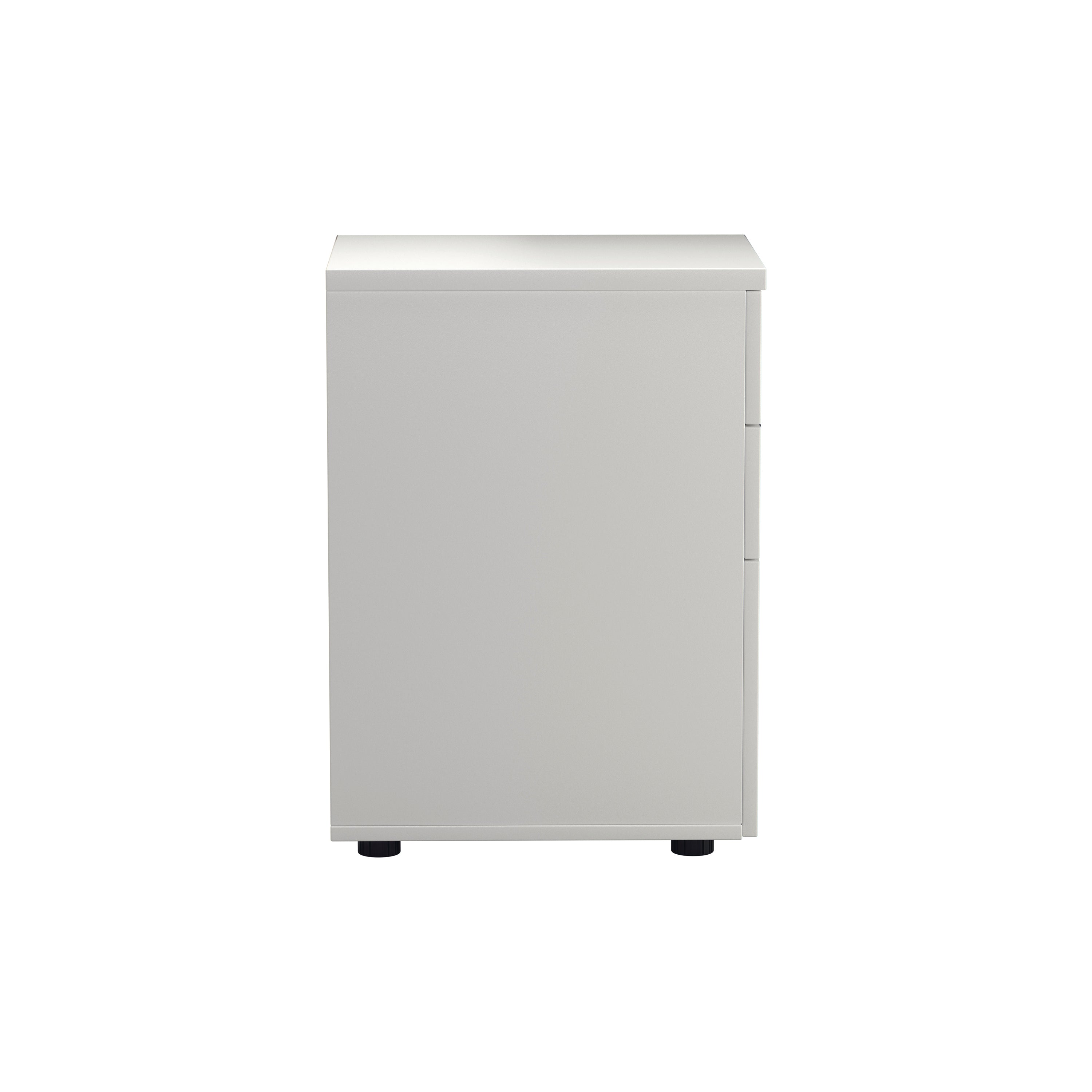 Jemini 3 Drawer Under Desk Pedestal 404x500x690mm White Kf78664