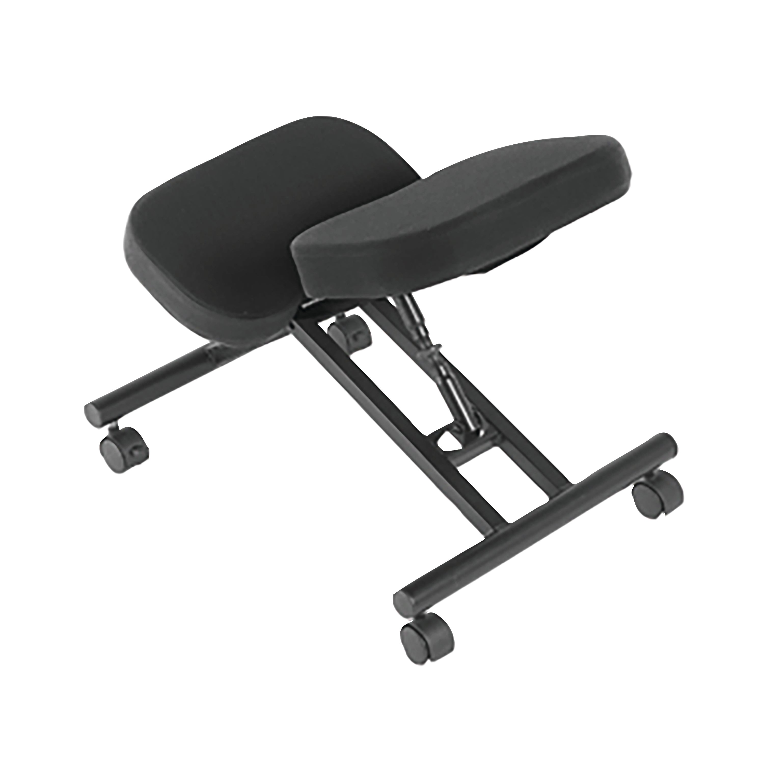 Jemini Kneeling Chair Black 800x200x480mm Kf78705