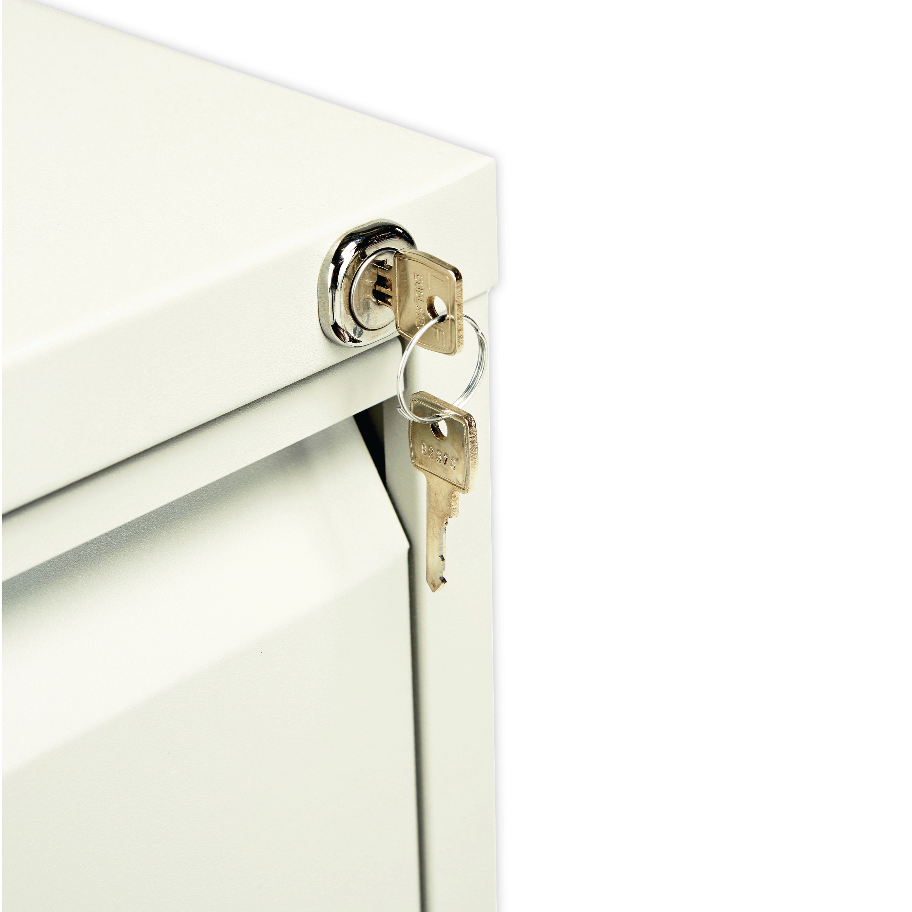 Jemini 2 Drawer Filing Cabinet Lockable 470x622x711mm White Kf78706