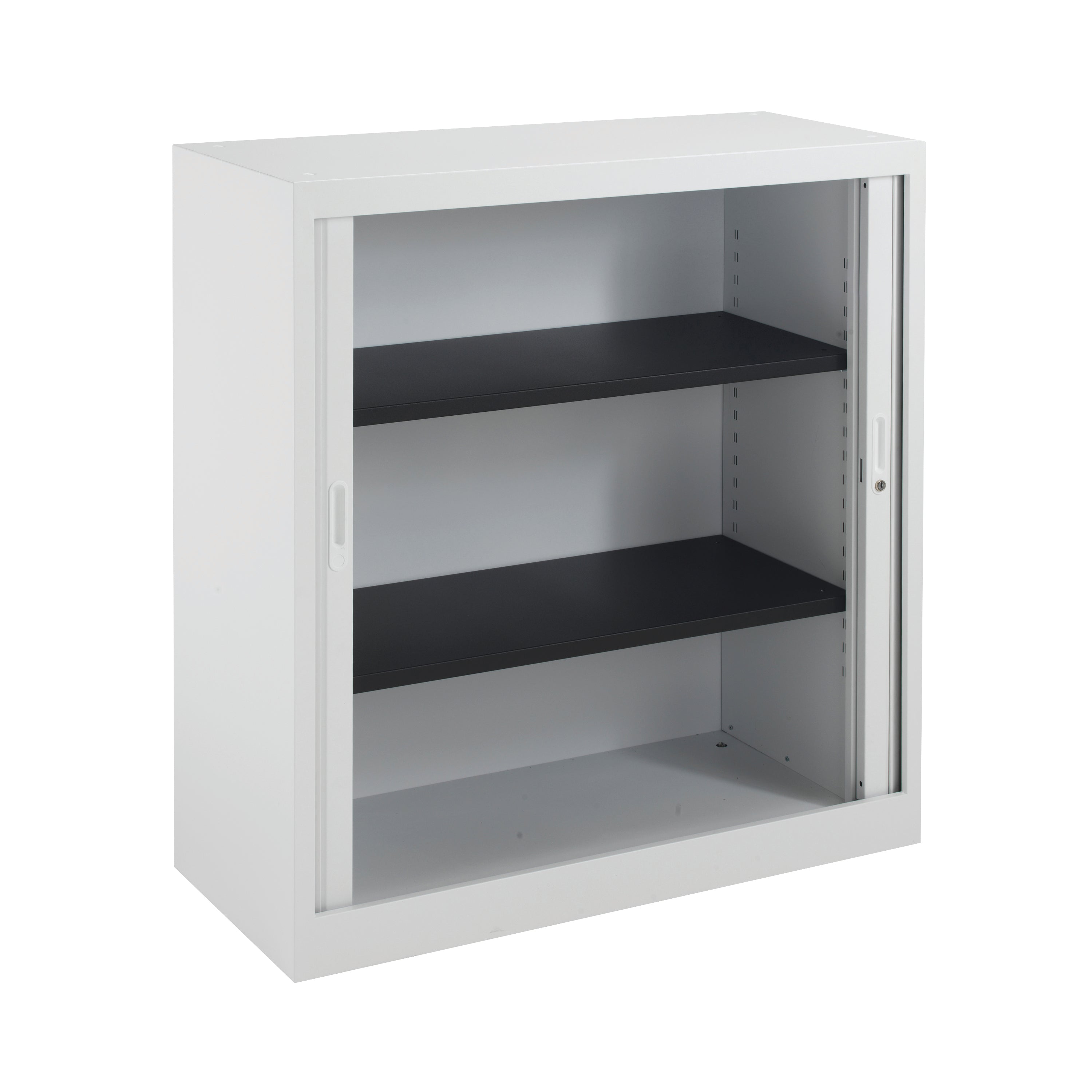 Talos Side Opening Tambour Unit 1000x450x1050mm White KF78759