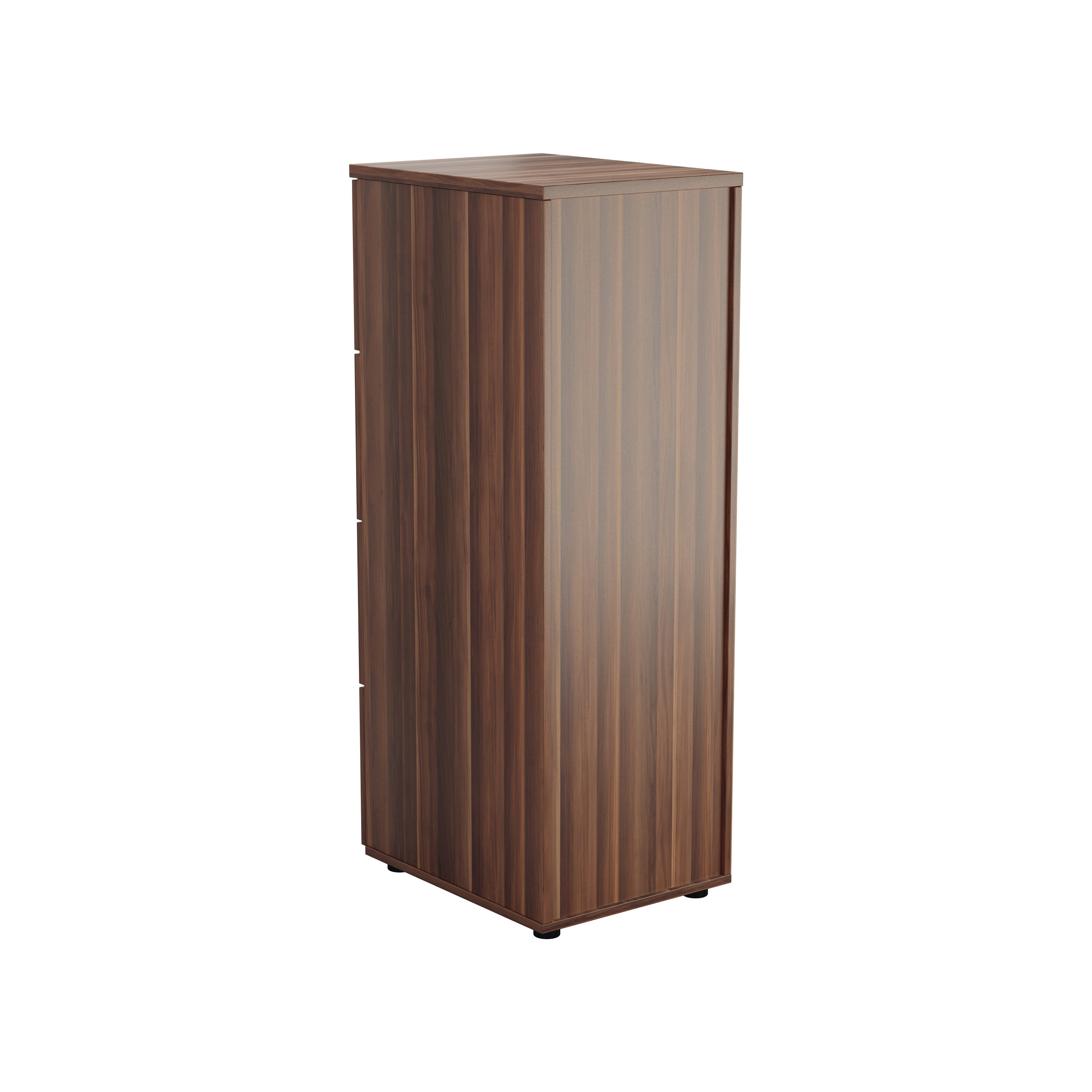 Jemini 4 Drawer Filing Cabinet 464x600x1365mm Walnut Kf78954