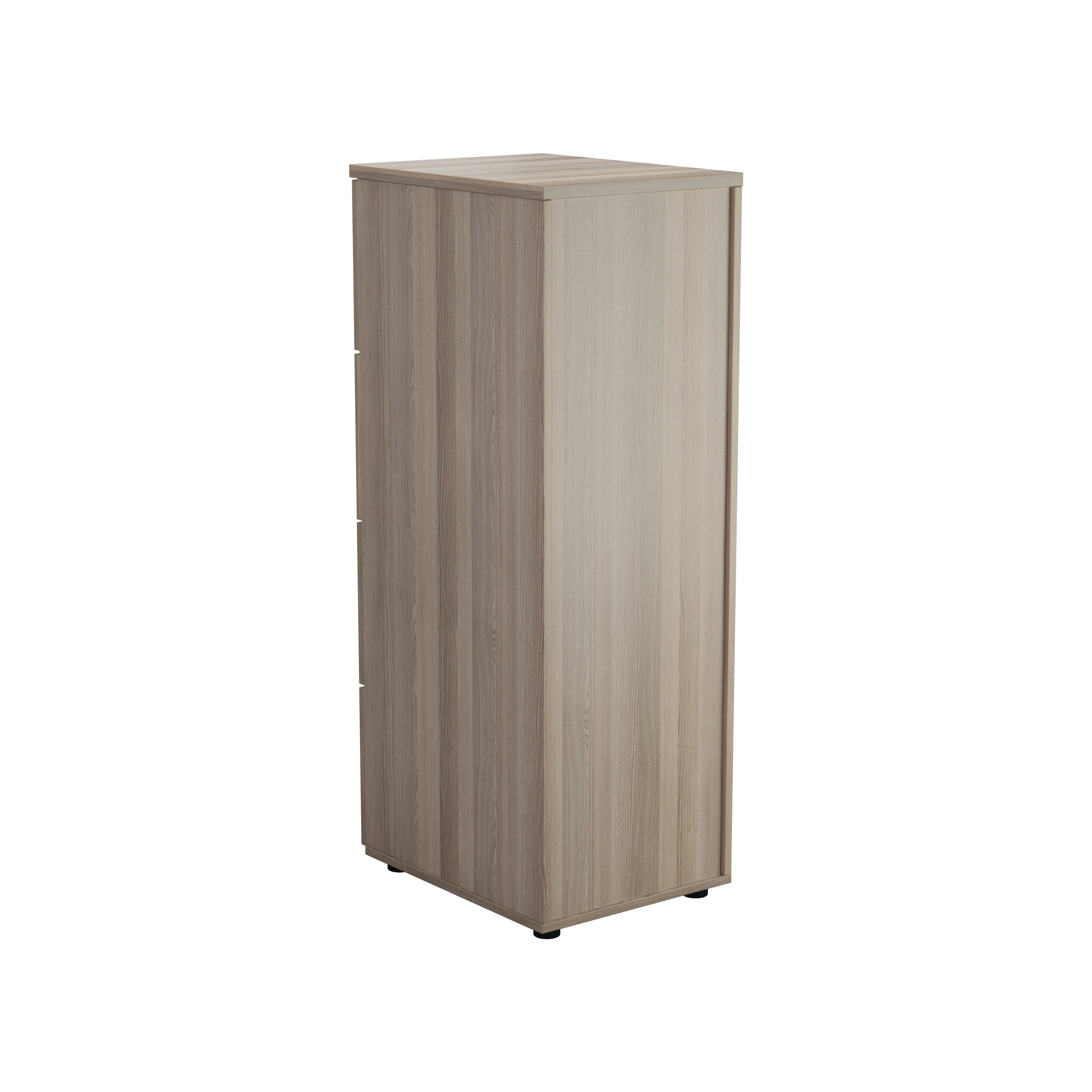 Jemini 4 Drawer Filing Cabinet 464x600x1365mm Grey Oak Kf78955