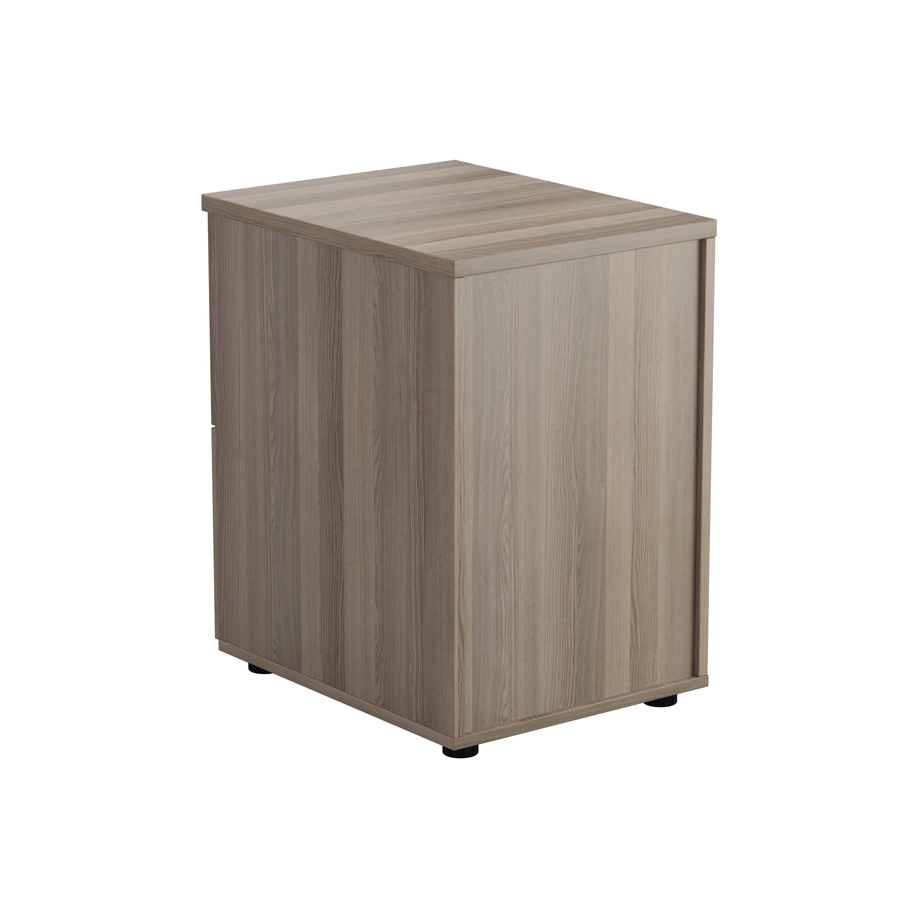 Jemini 2 Drawer Filing Cabinet 464x600x710mm Grey Oak Kf78957