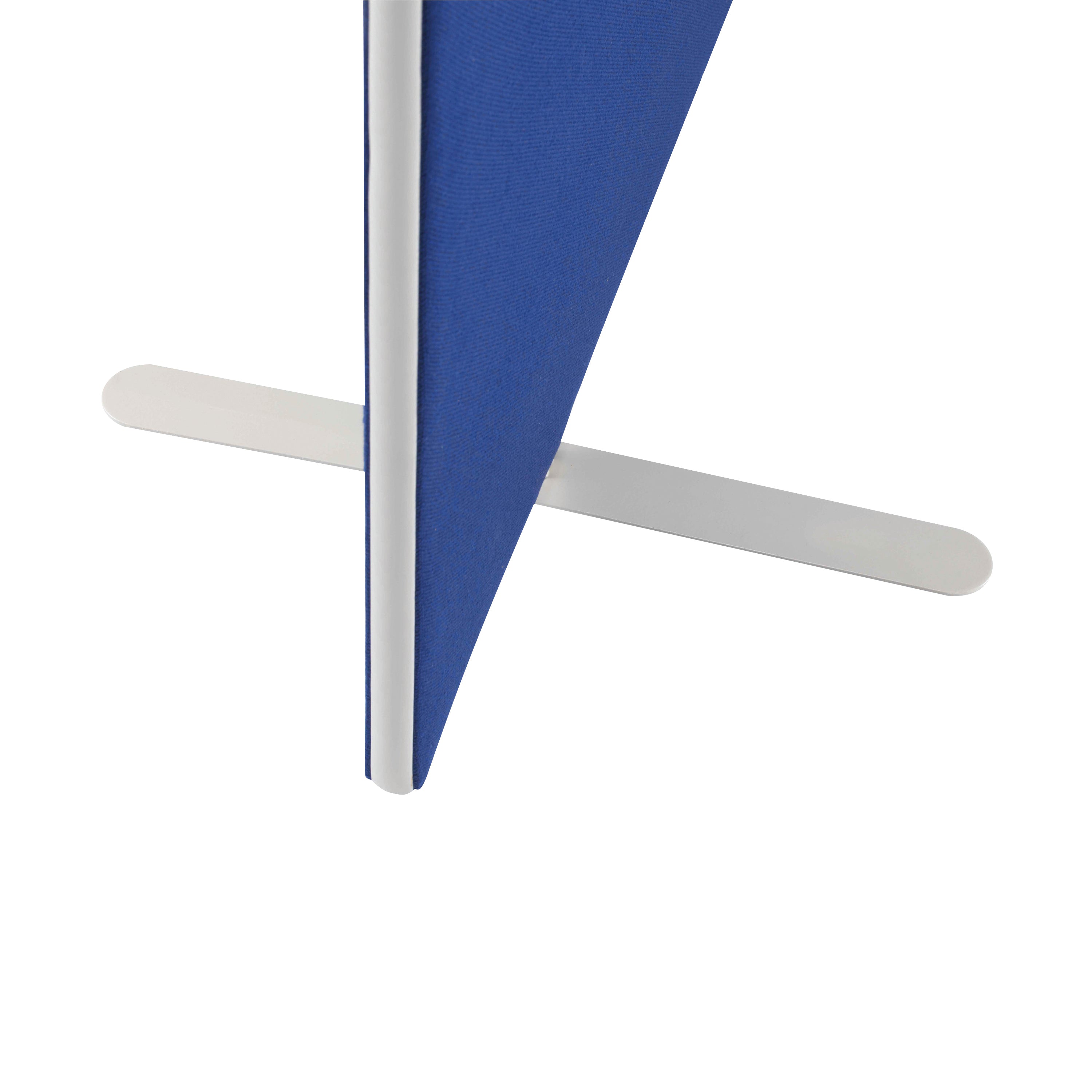 Jemini Floor Standing Screen 1600x28x1200mm Blue Kf78989