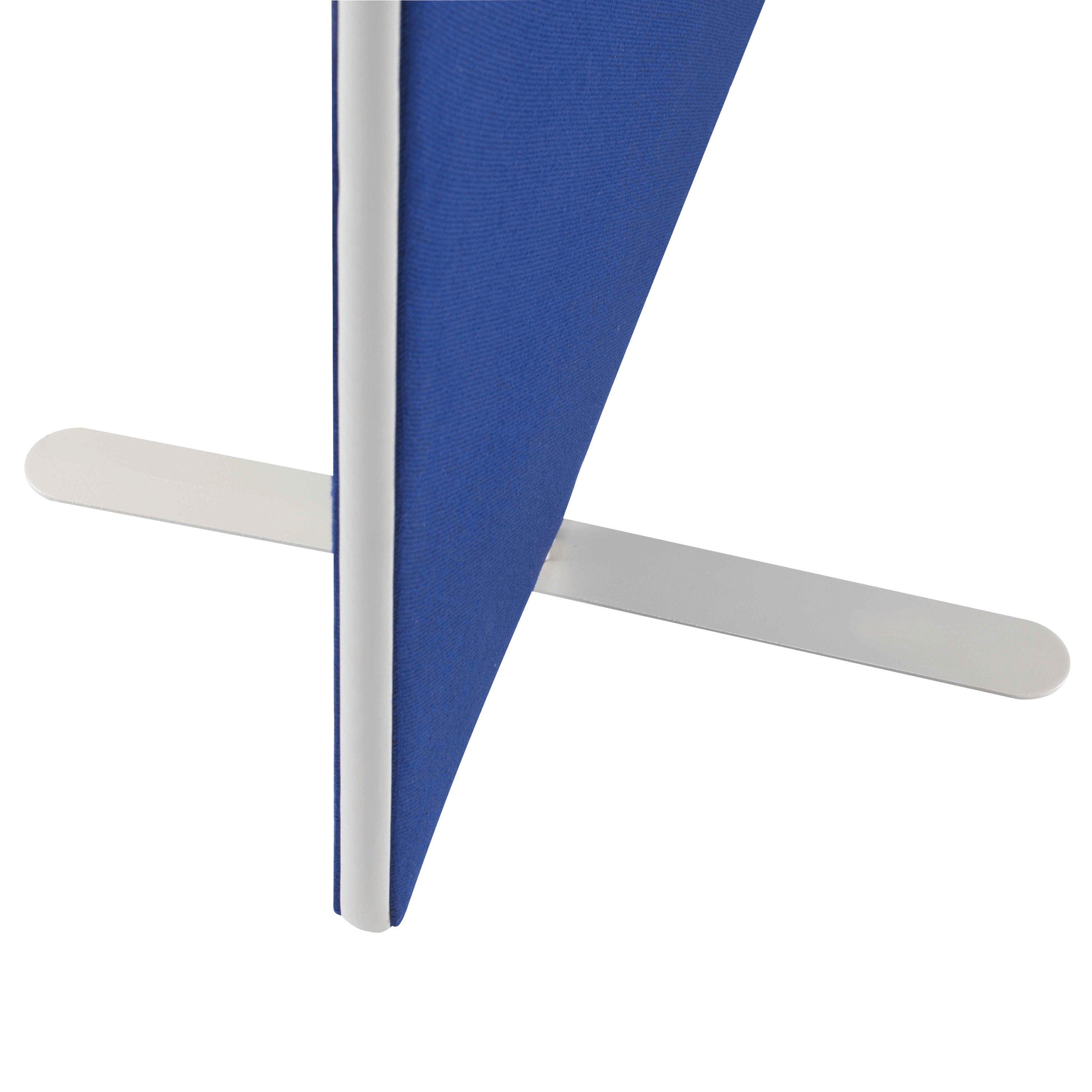 Jemini Floor Standing Screen 1200x28x1600mm Blue Kf78991