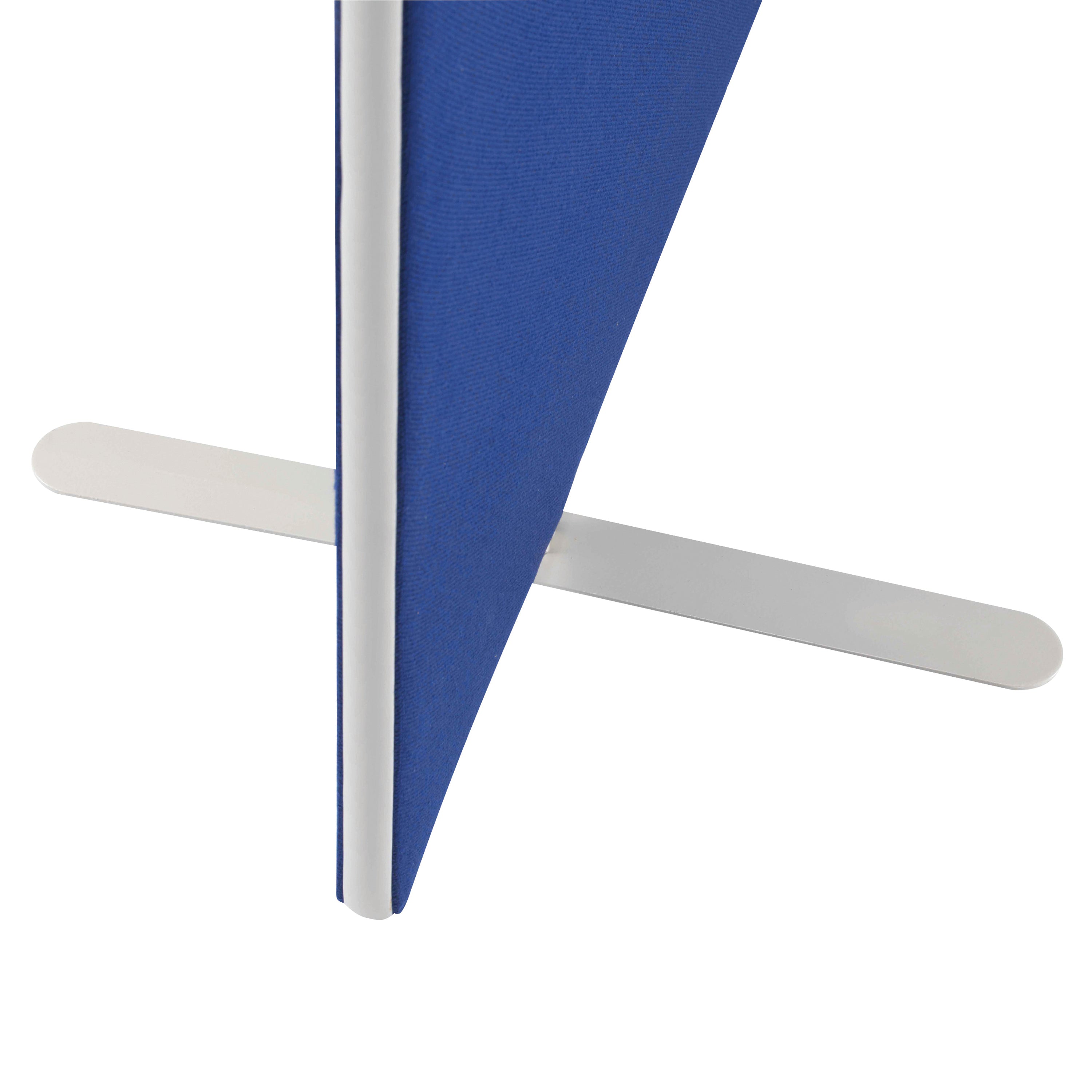 Jemini Floor Standing Screen 1600x25x1800mm Blue Kf78995