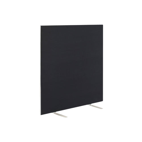 Jemini Floor Standing Screen 1600x25x1600mm Black Kf79012