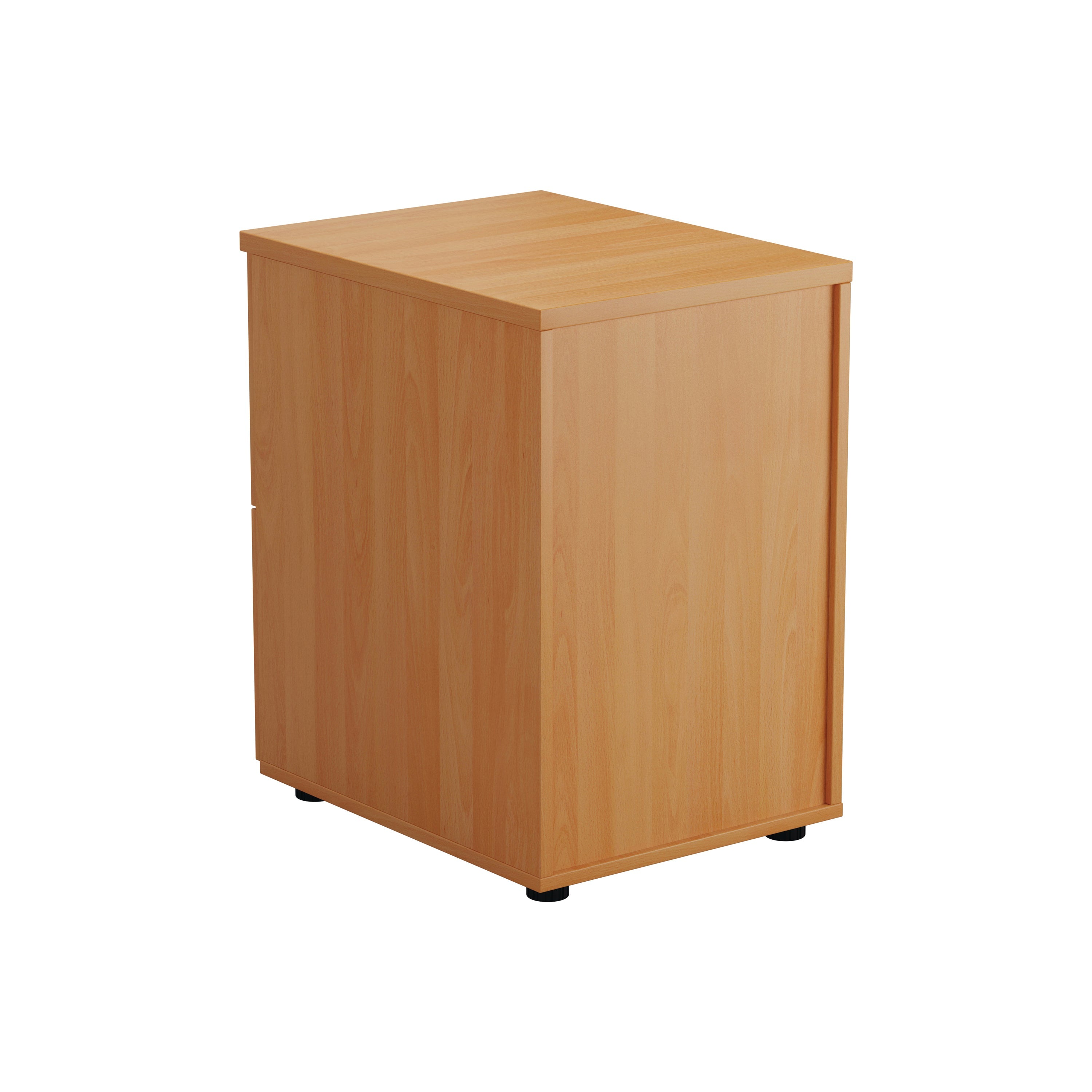 Jemini 2 Drawer Filing Cabinet 464x600x710mm Beech Kf79455