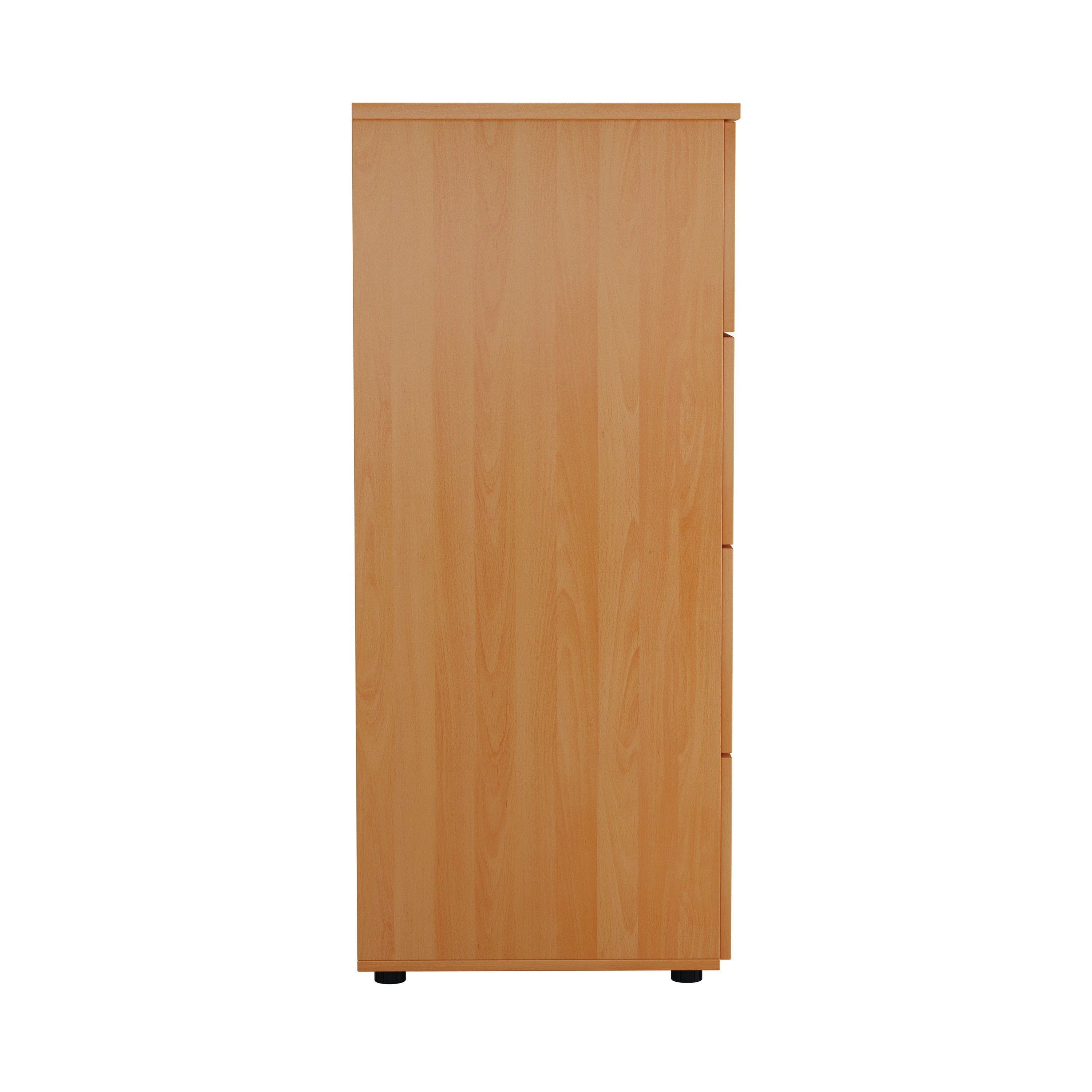 Jemini 4 Drawer Filing Cabinet 464x600x1365mm Beech Kf79456