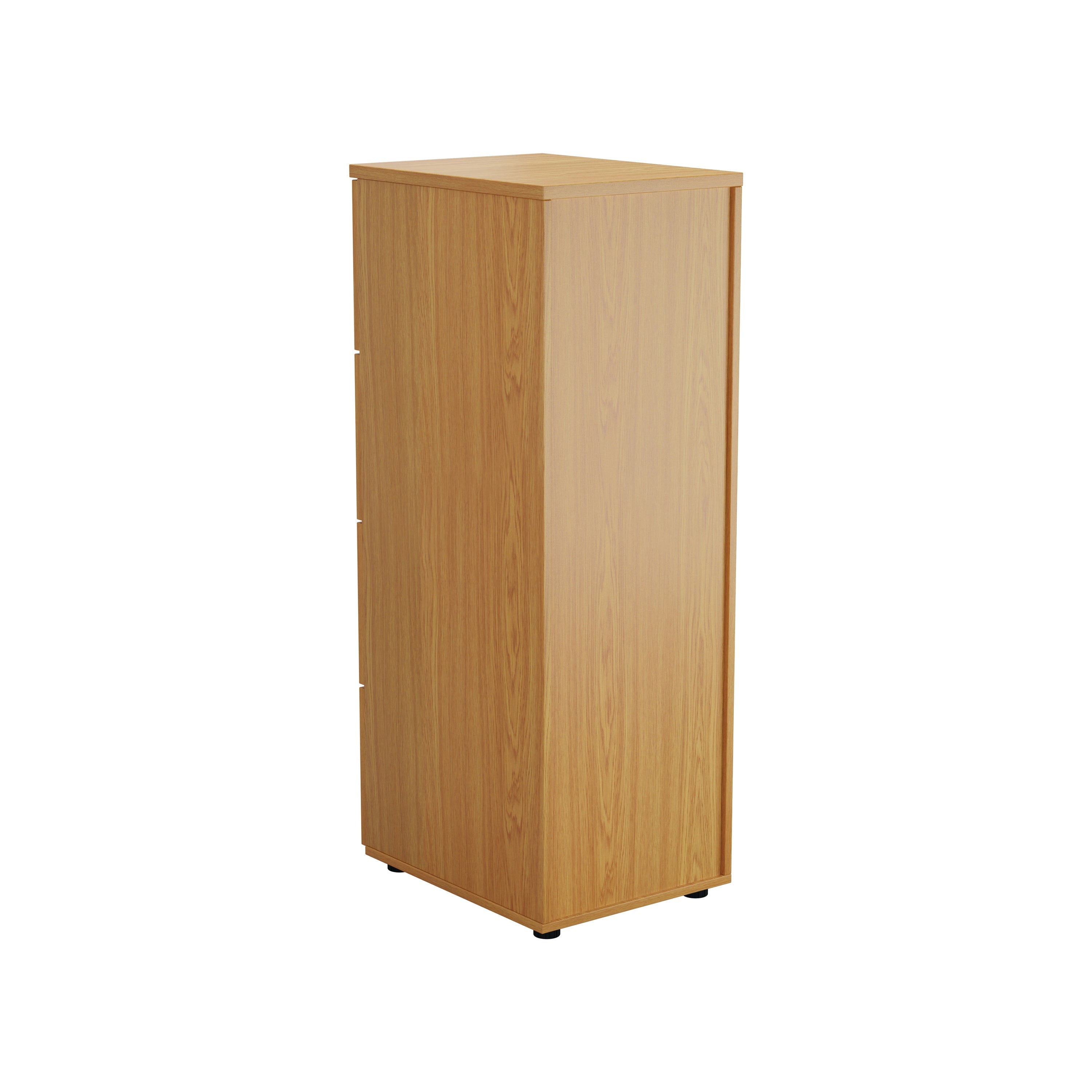 Jemini 4 Drawer Filing Cabinet 464x600x1365mm Nova Oak Kf79857