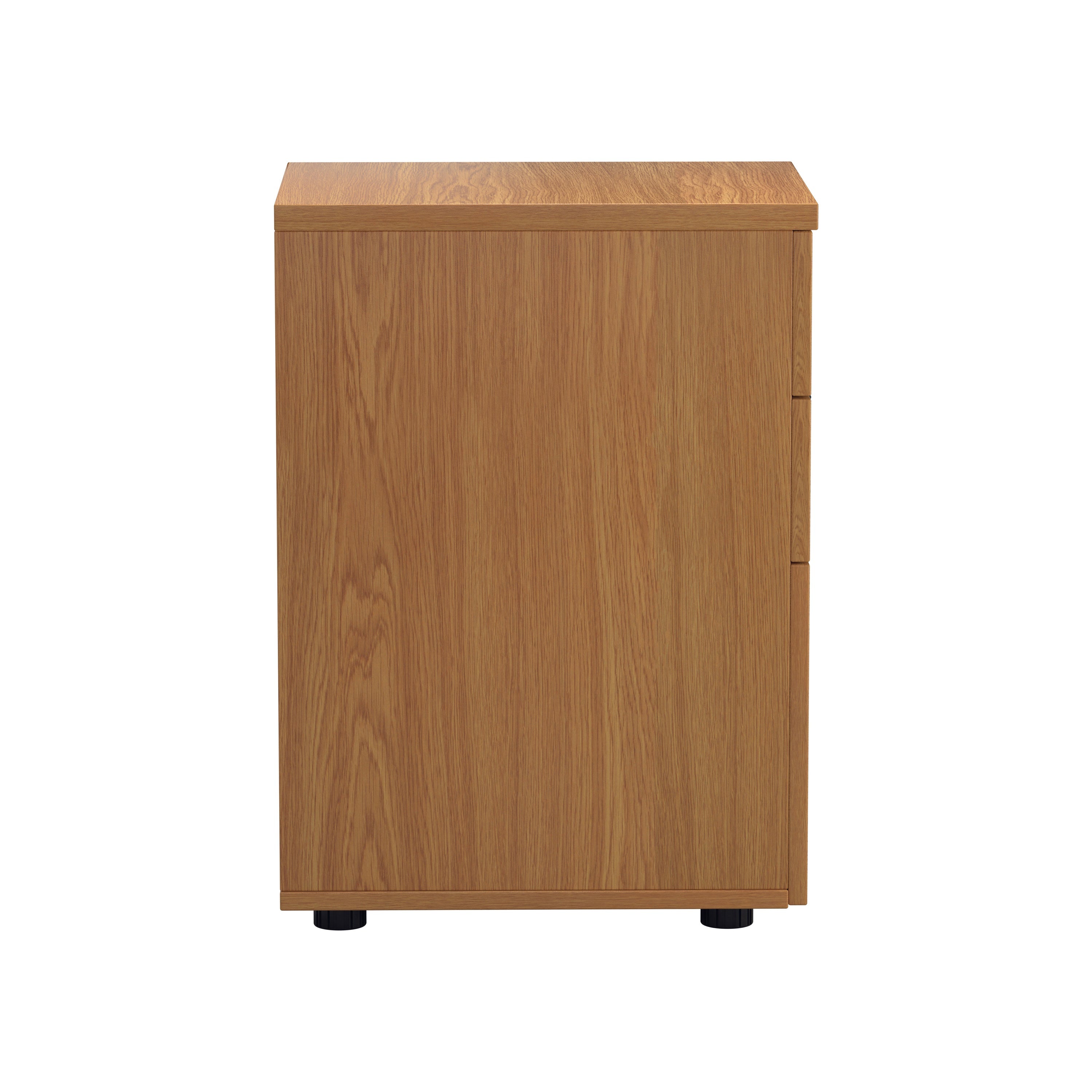 Jemini 3 Drawer Under Desk Pedestal Nova Oak Kf79874