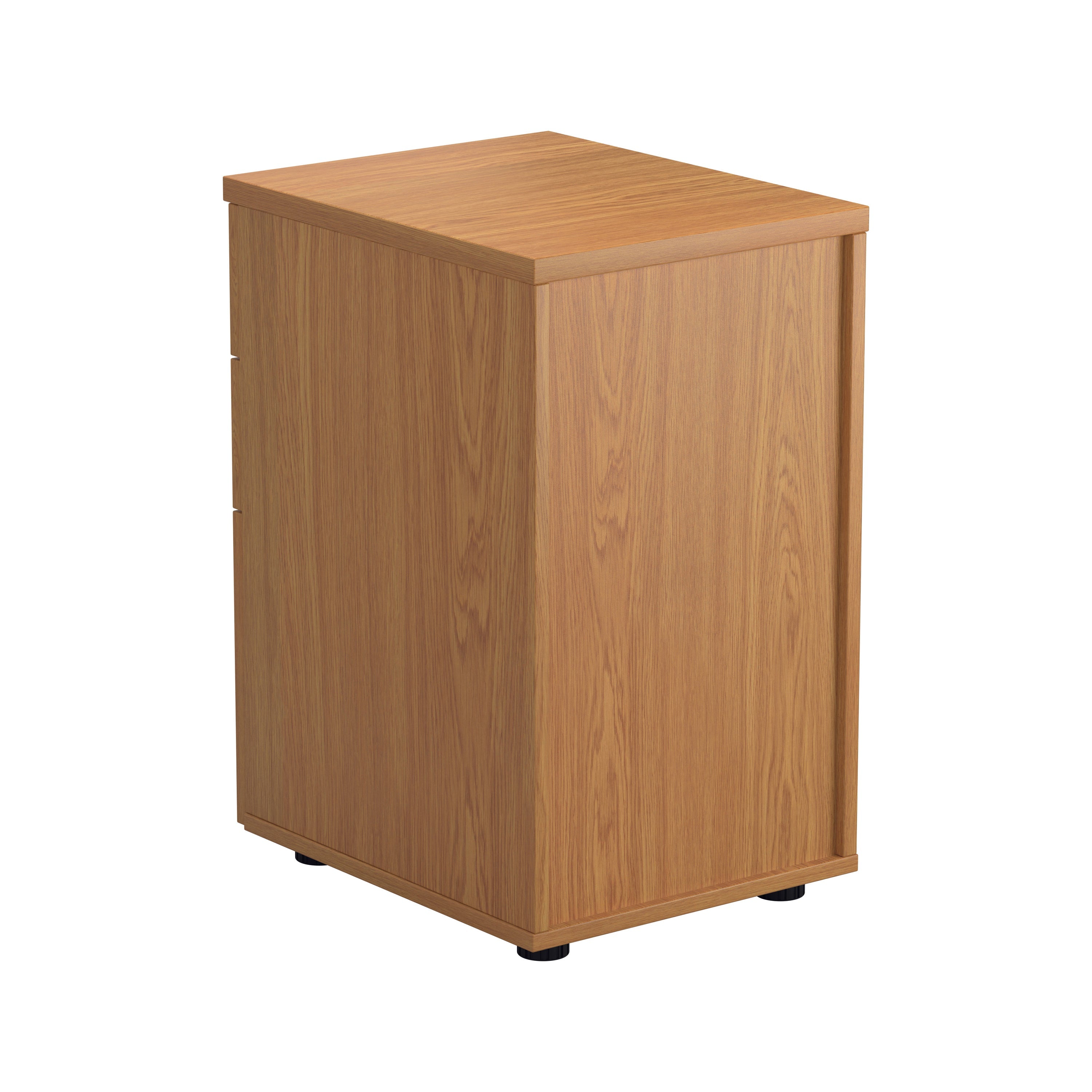 Jemini 3 Drawer Under Desk Pedestal Nova Oak Kf79874