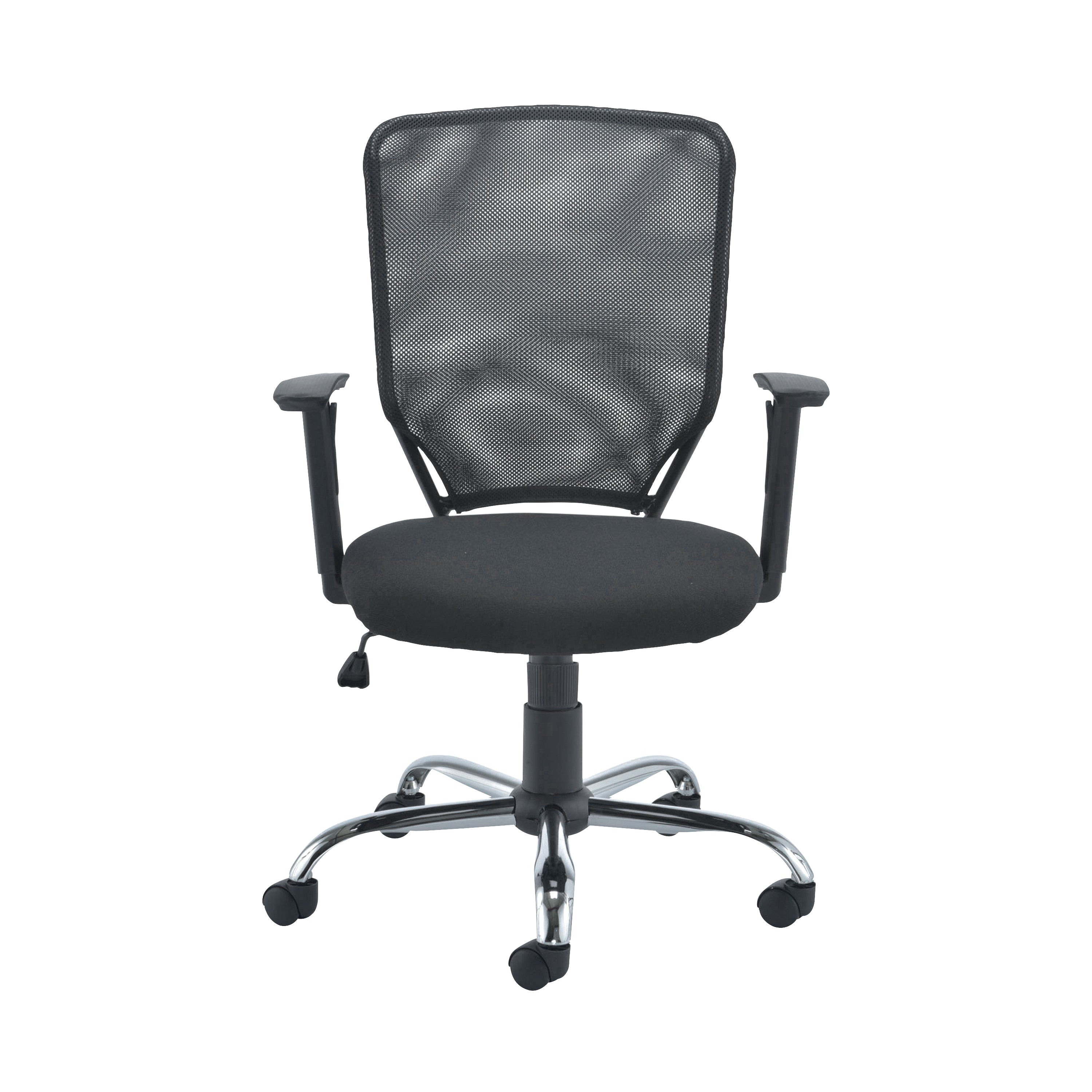 Jemini Low Back Operator Mesh Back Chair 600x600x940-1030mm Black Kf79885