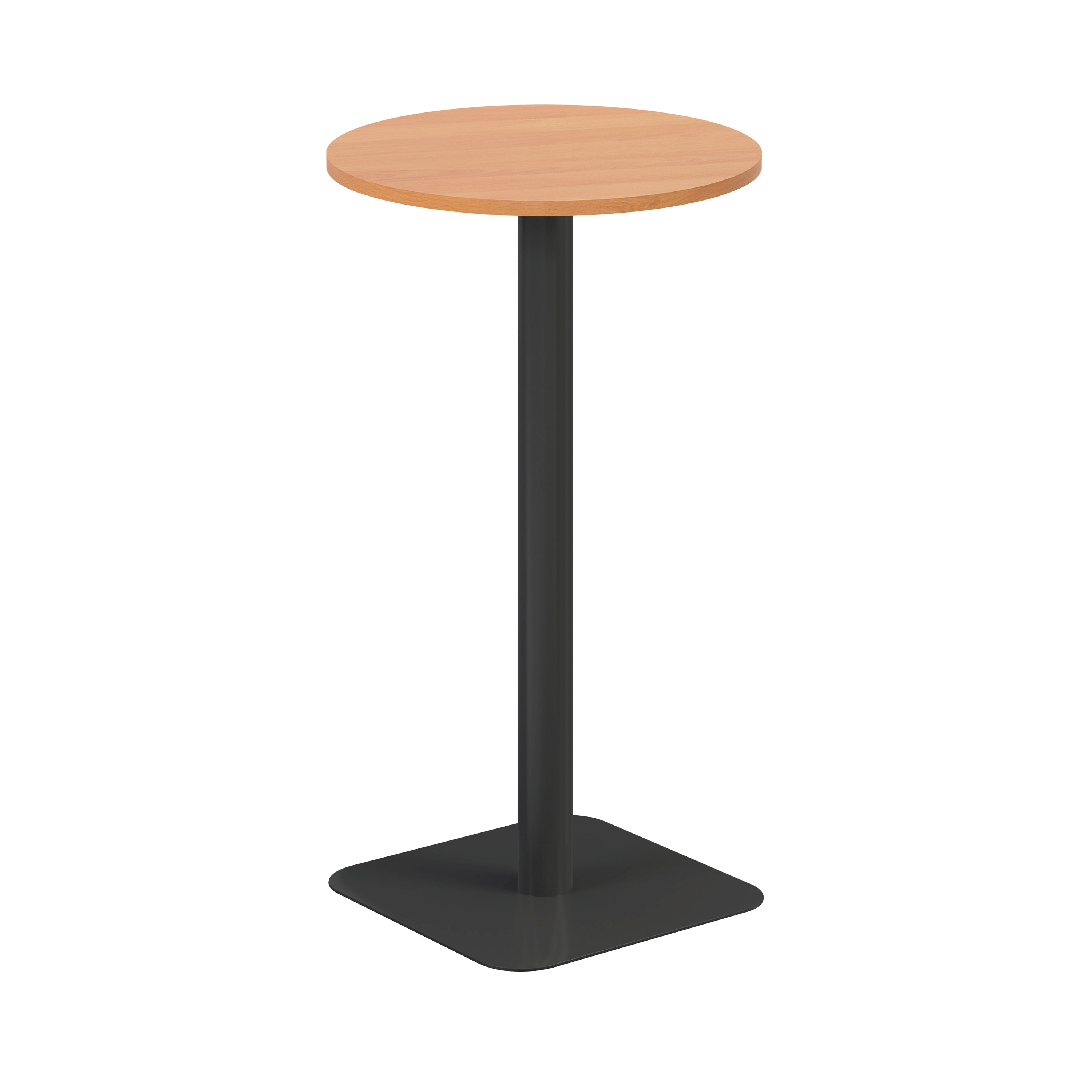 Jemini Origin 600mm High Table Beech/black Kf800146