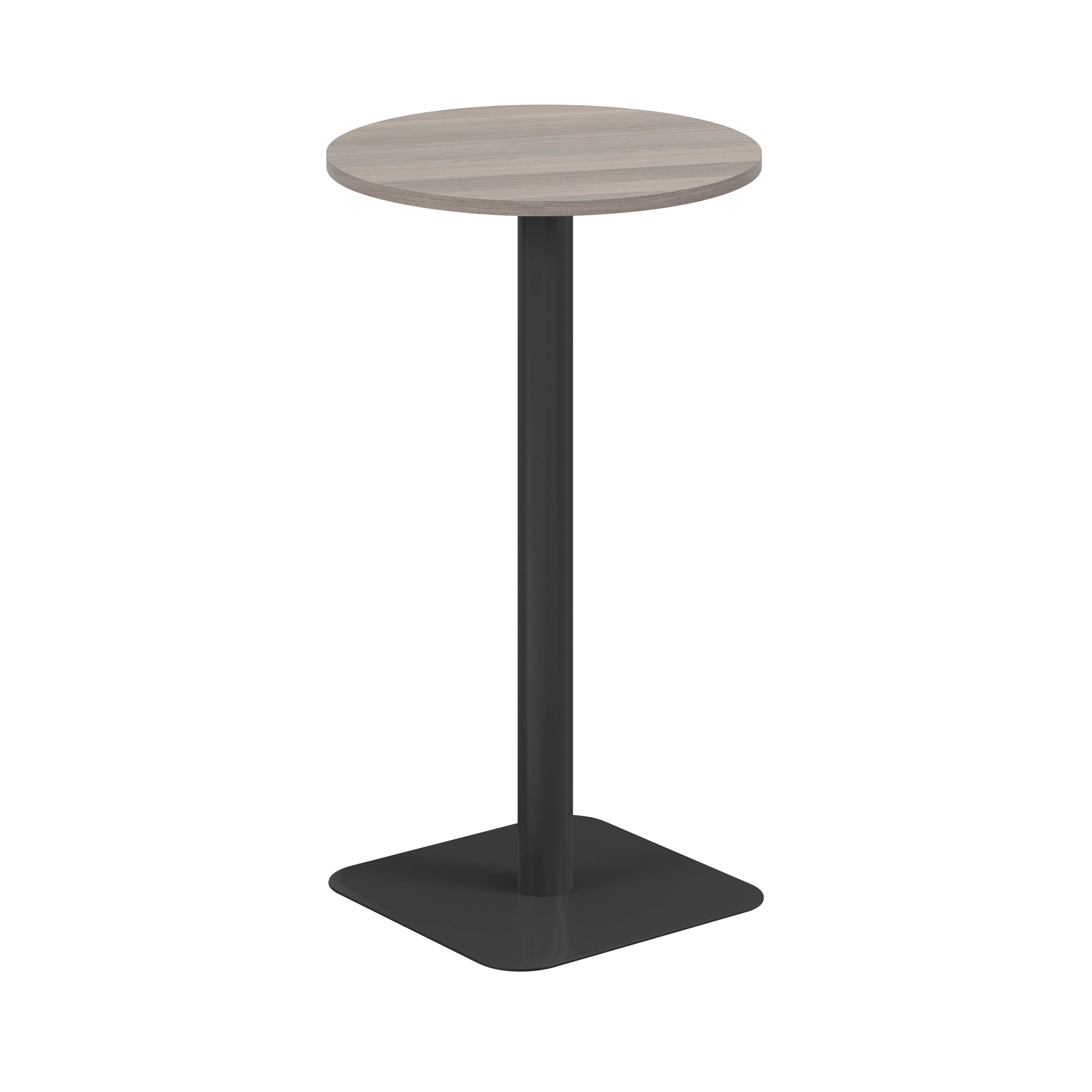 Jemini Origin 600mm High Table Grey Oak/black Kf800148
