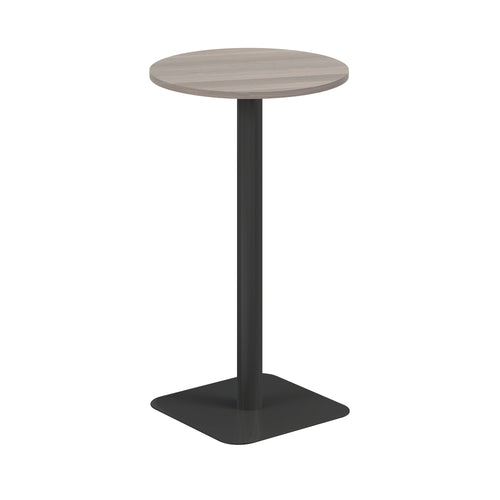 Jemini Origin 600mm High Table Grey Oak/black Kf800148