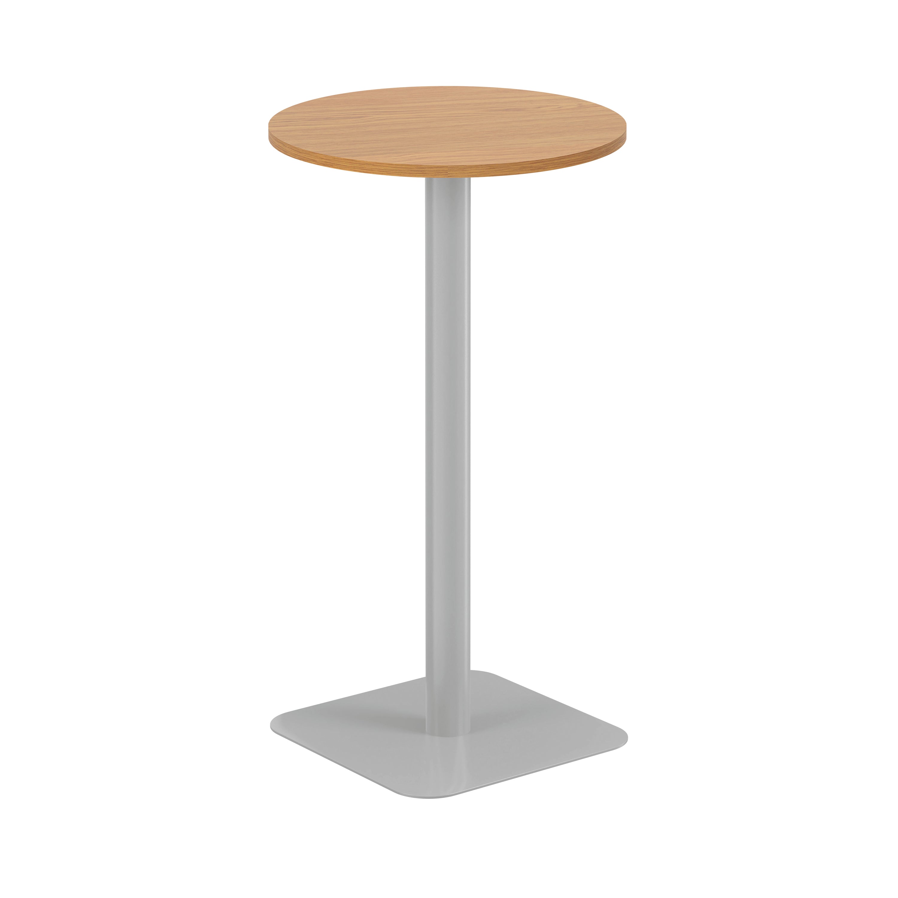 Jemini Origin 600mm High Table Nova Oak/silver Kf800156