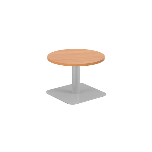 Jemini Origin 600mm Low Table Beech/silver Kf800173
