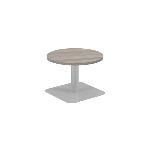 Jemini Origin 600mm Low Table Grey Oak/silver Kf800175