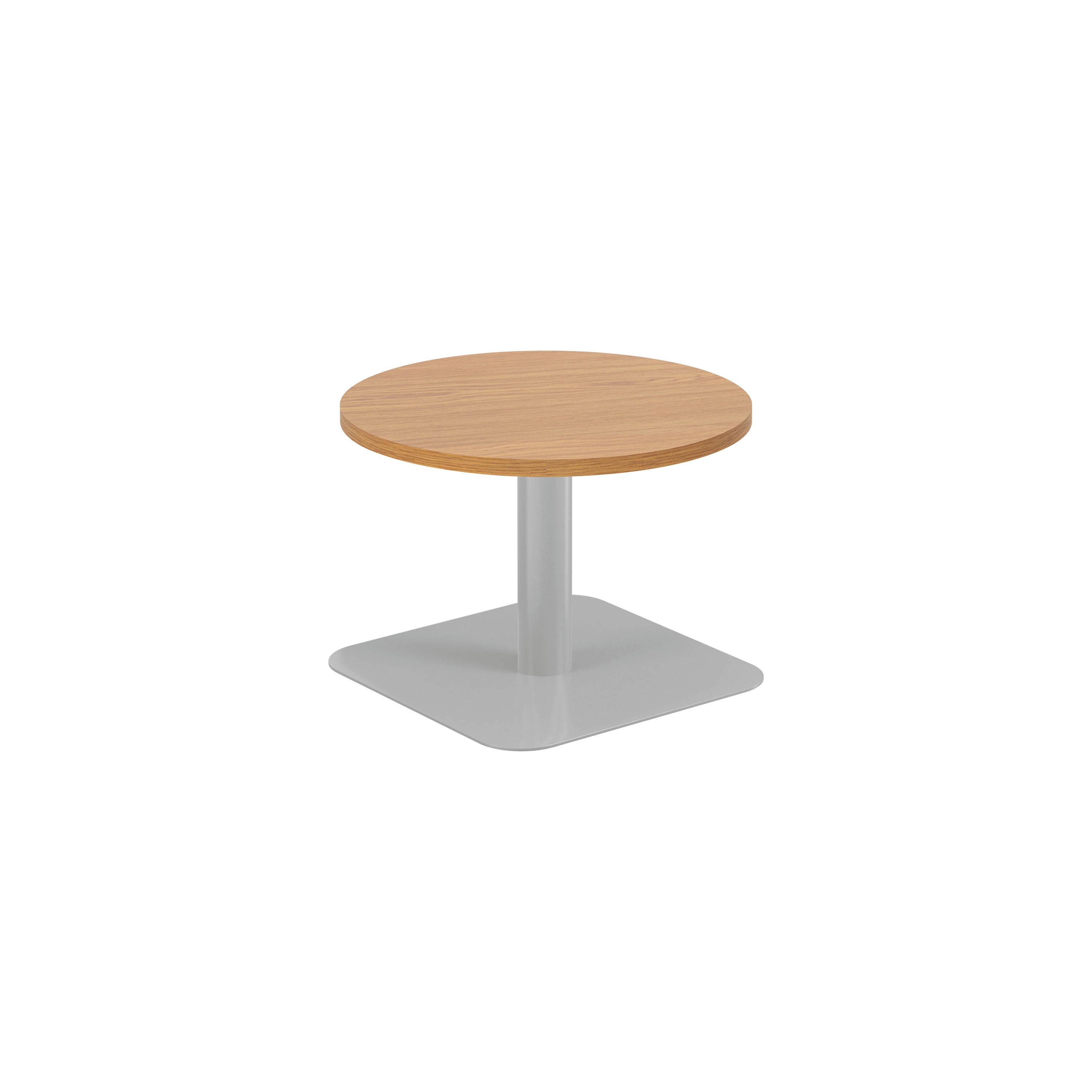 Jemini Origin 600mm Low Table Nova Oak/silver Kf800176