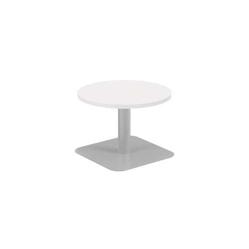 Jemini Origin 600mm Low Table White/silver Kf800178
