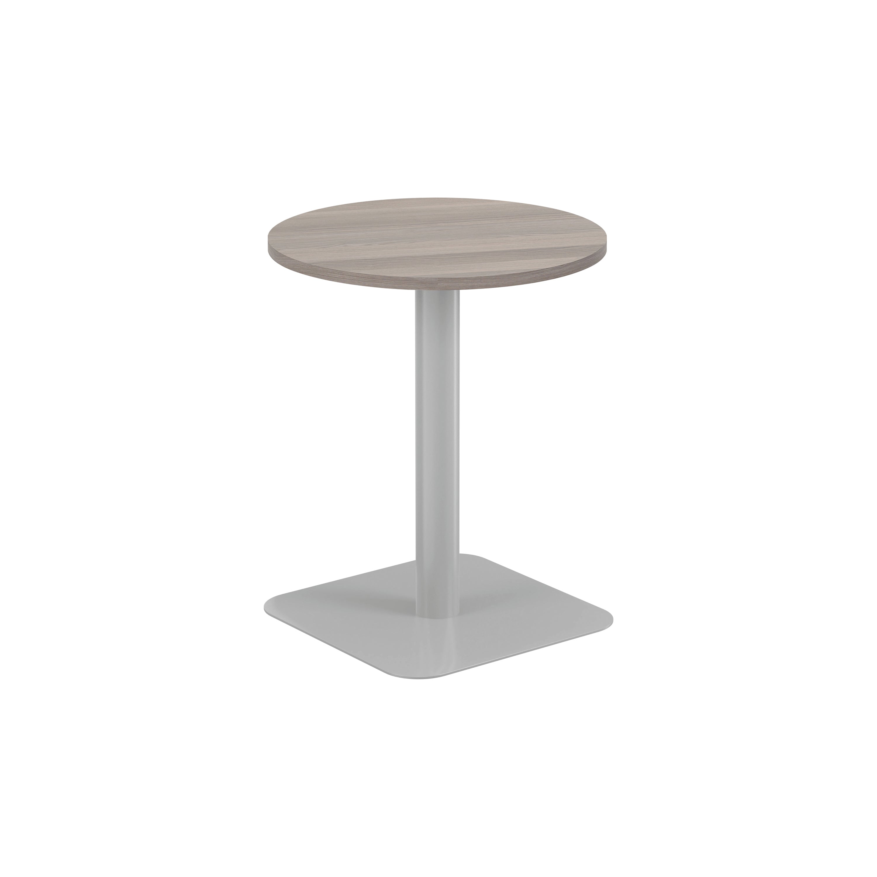 Jemini Origin 600mm Mid Table Grey Oak/silver Kf800207
