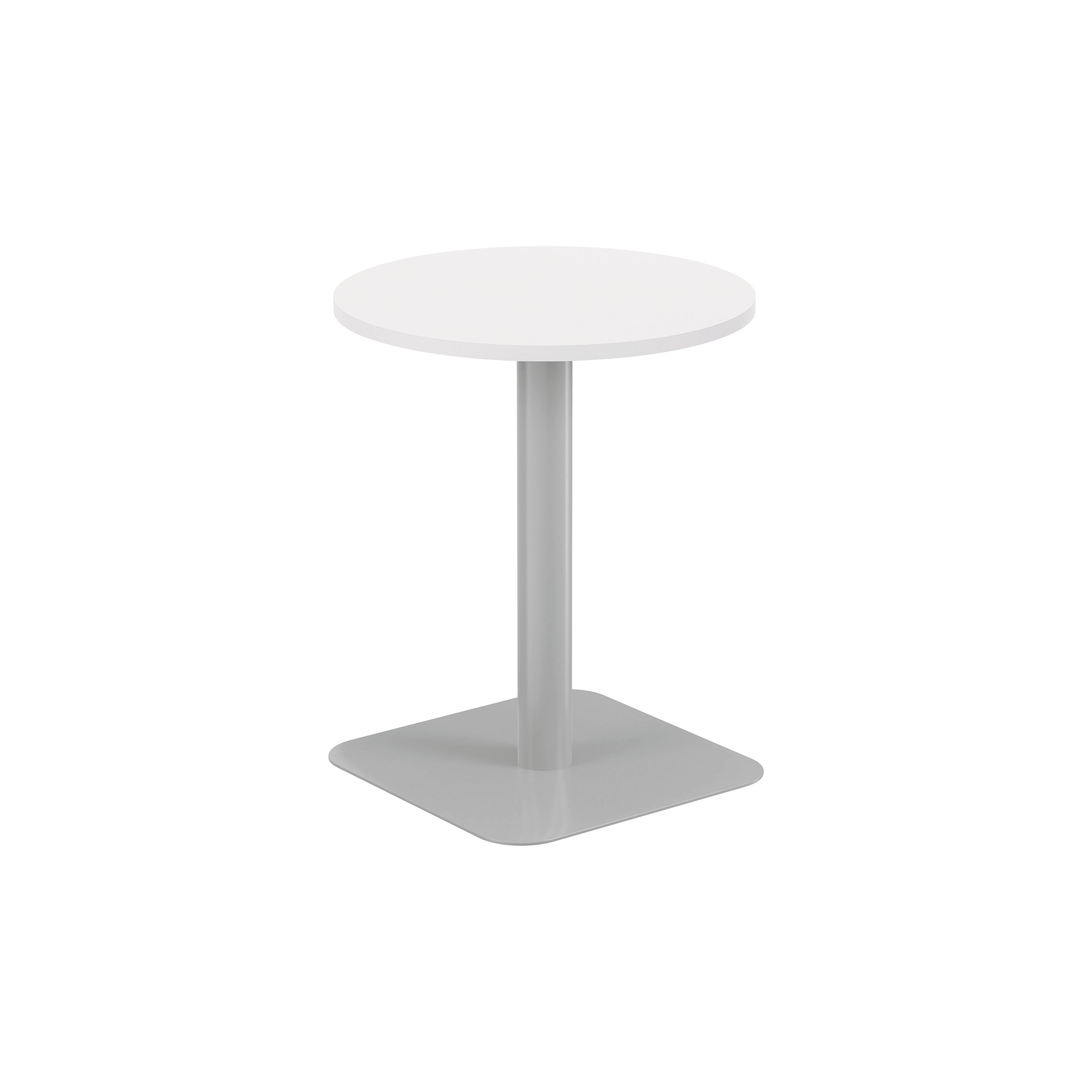 Jemini Origin 600mm Mid Table White/silver Kf800209