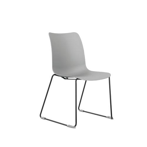 Jemini Flexi Skid Chair Grey Kf80397