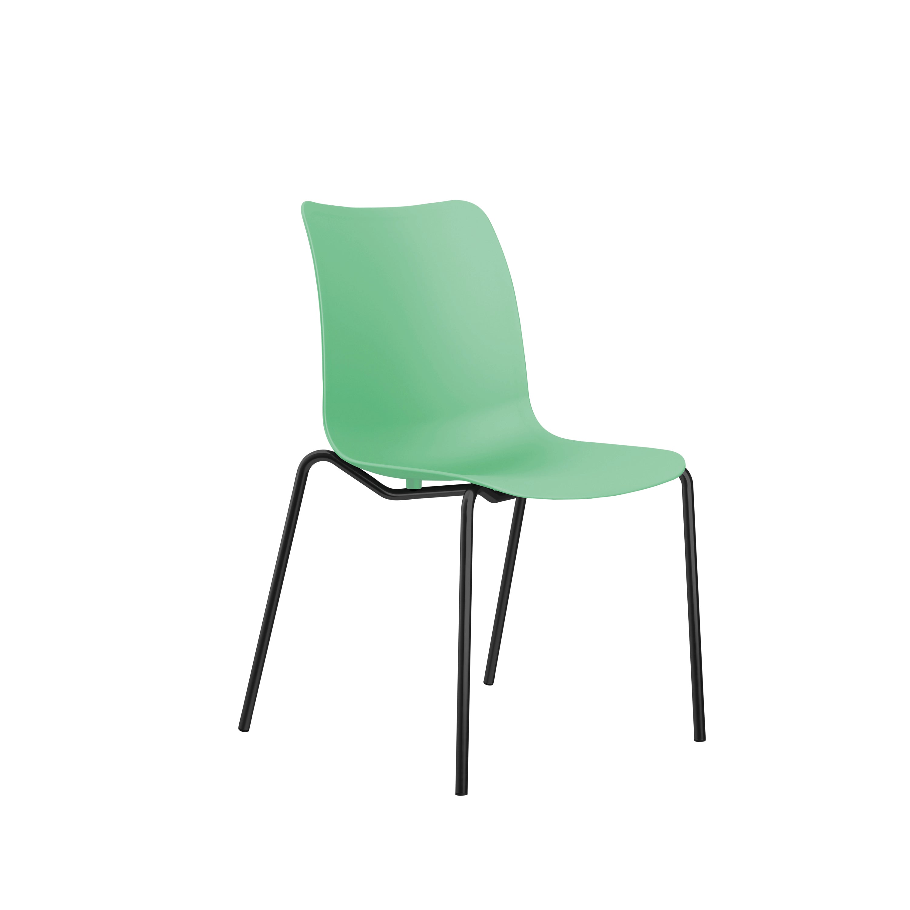 Jemini Flexi 4 Leg Chair Green Kf81063