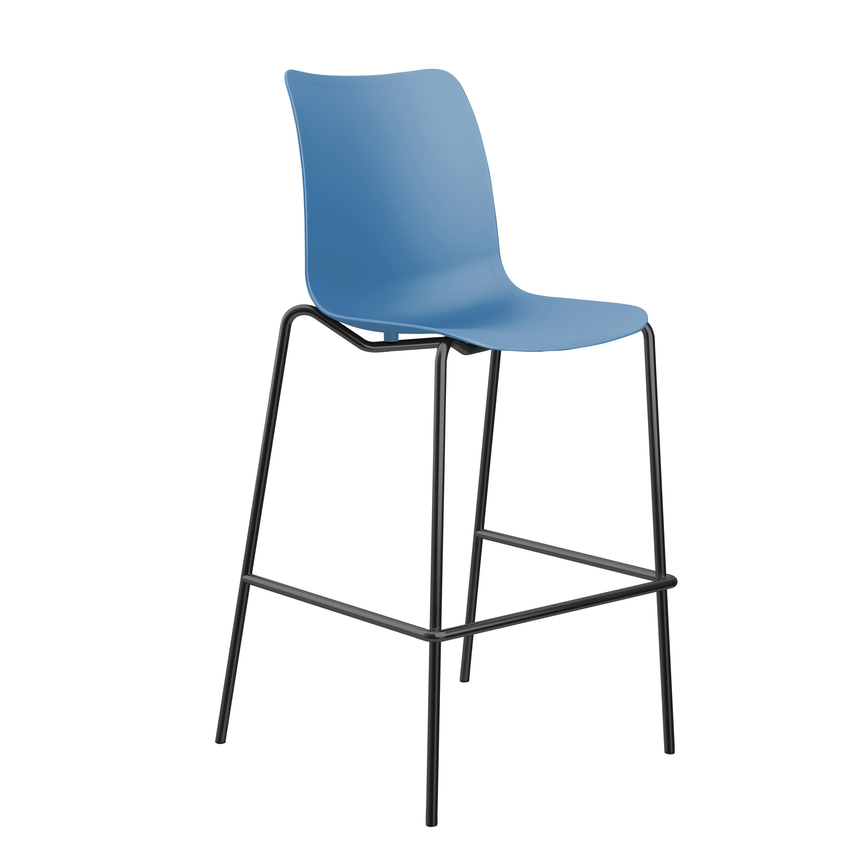 Jemini Flexi High Stool Blue Kf81066