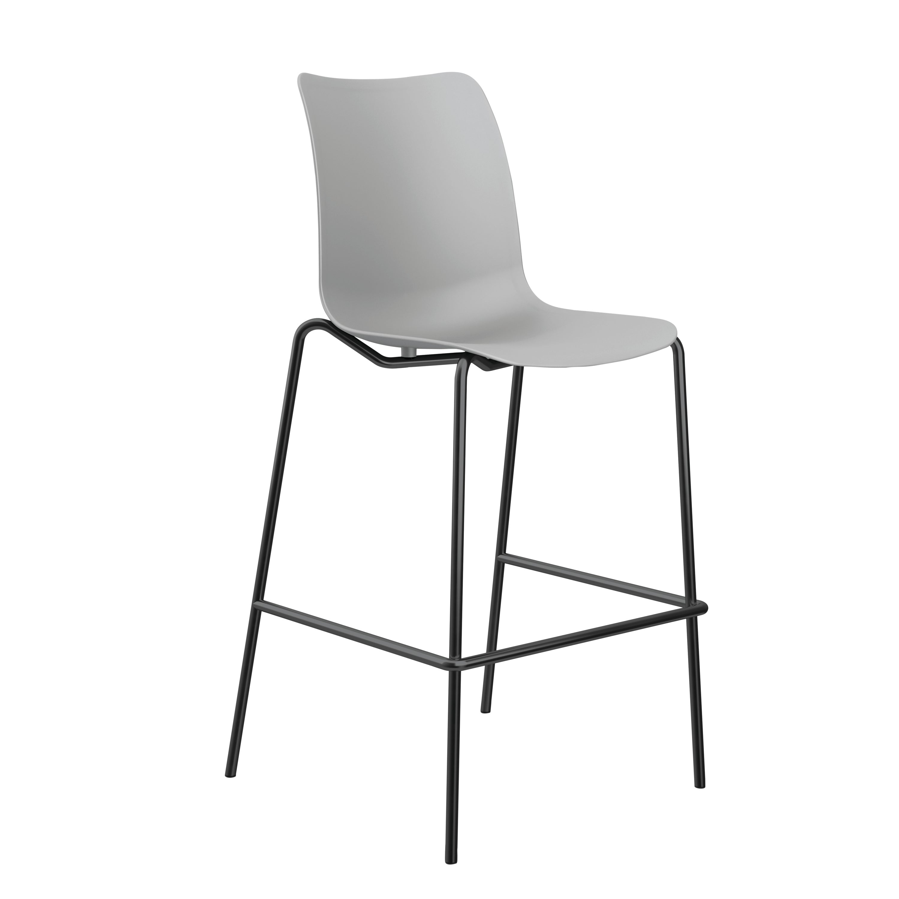 Jemini Flexi High Stool Grey Kf81068