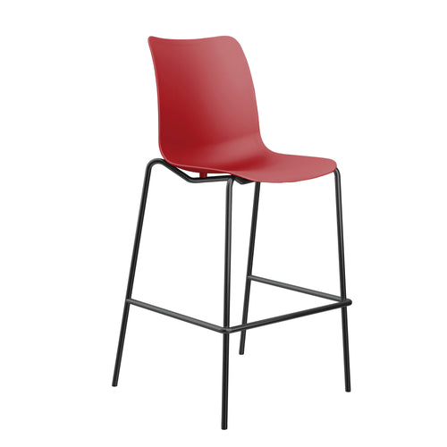 Jemini Flexi High Stool Red Kf81069