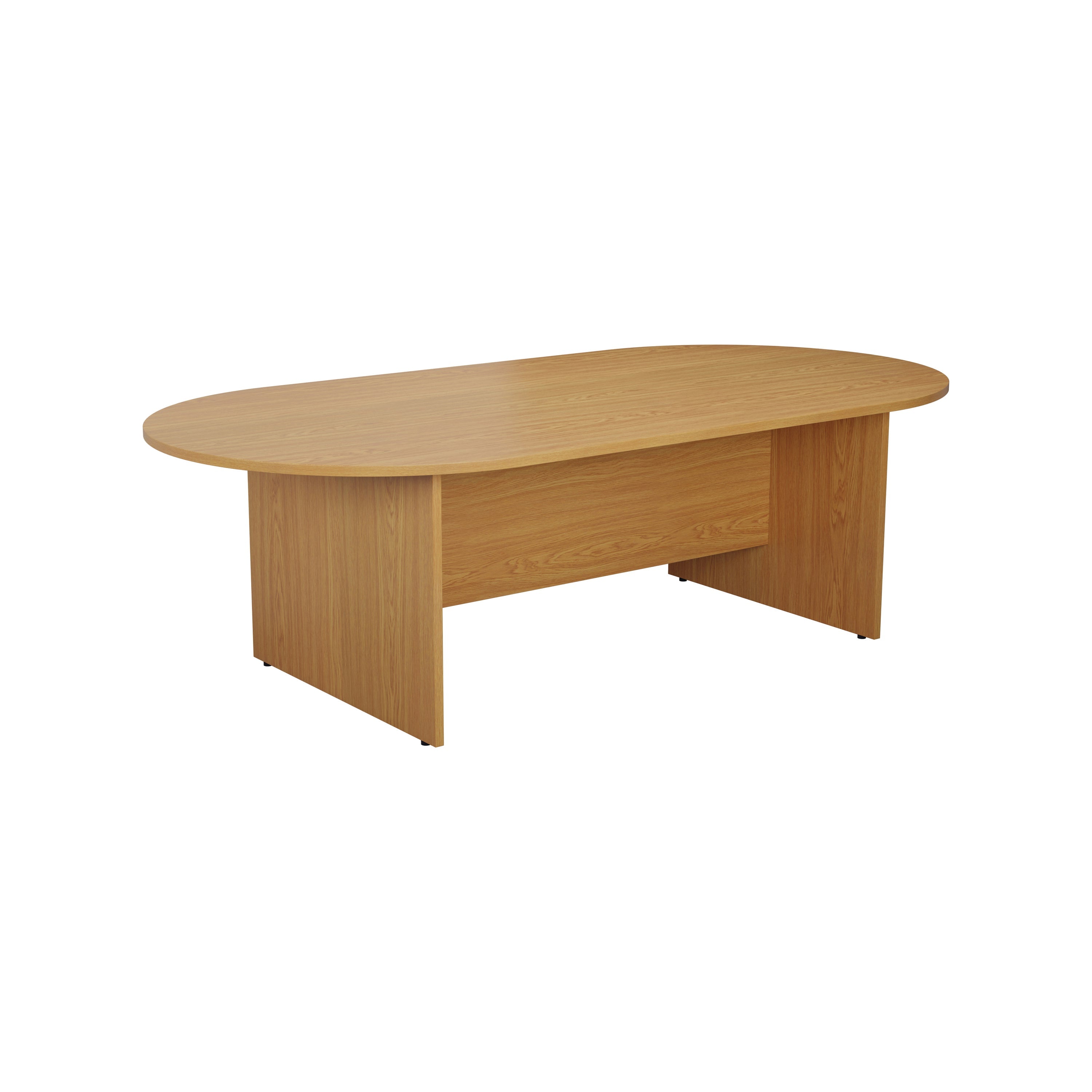 Jemini D-end Meeting Table 1800x1000x730mm Nova Oak Kf816691