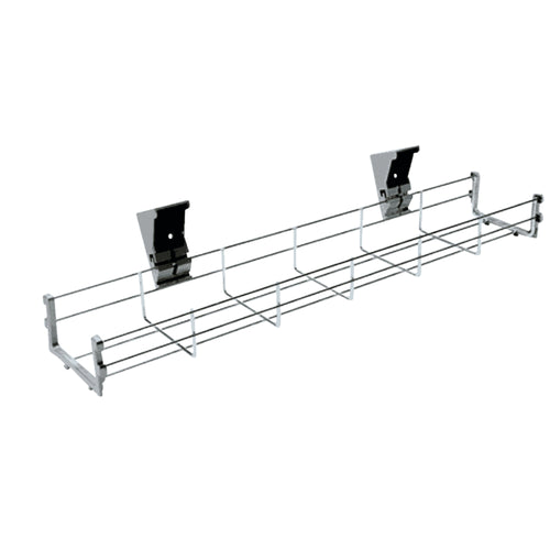 Jemini 800mm Wire Basket For 1000mm Desks Silver Kf81980
