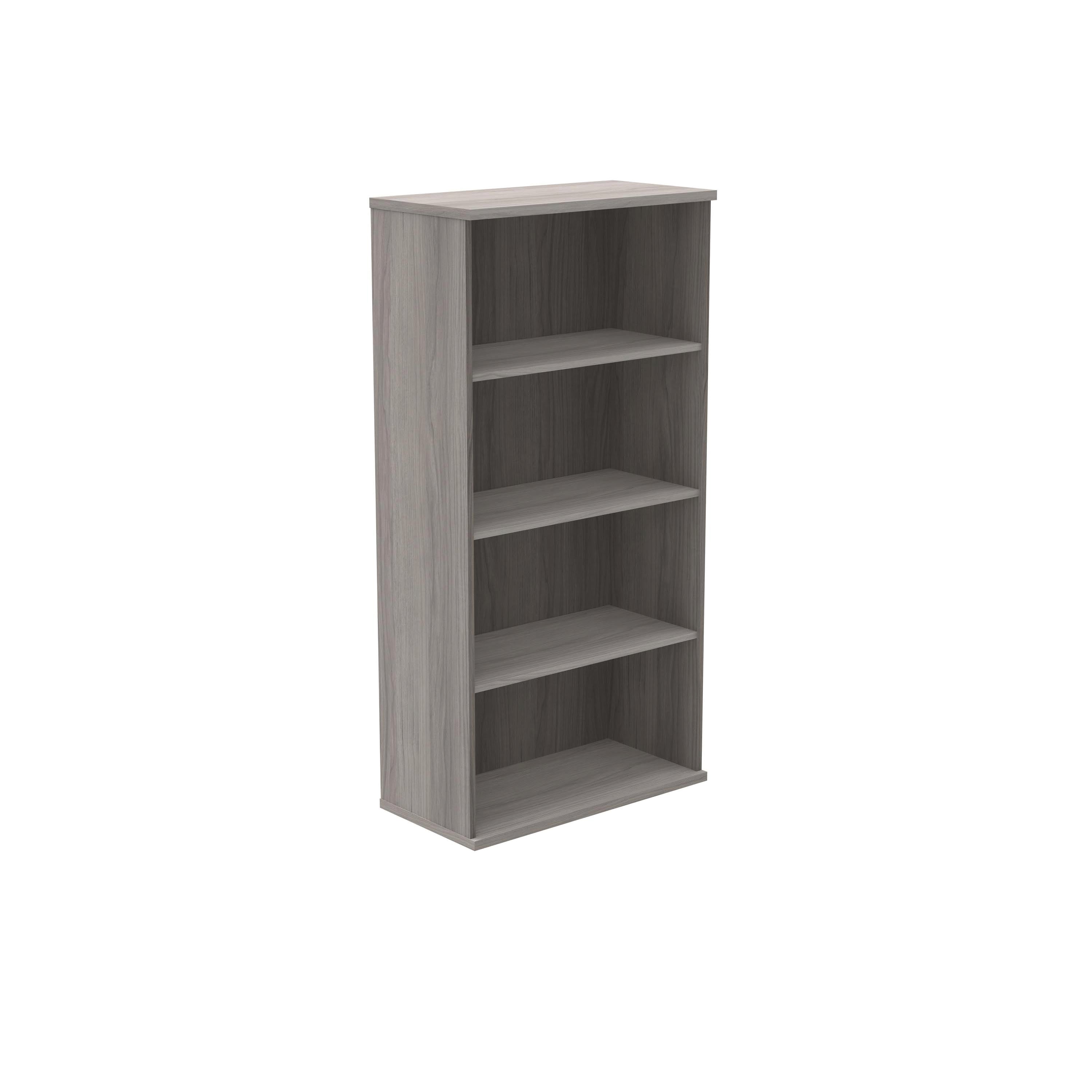 Polaris Bookcase 3 Shelf 800x400x1592mm Alaskan Grey Oak KF821166