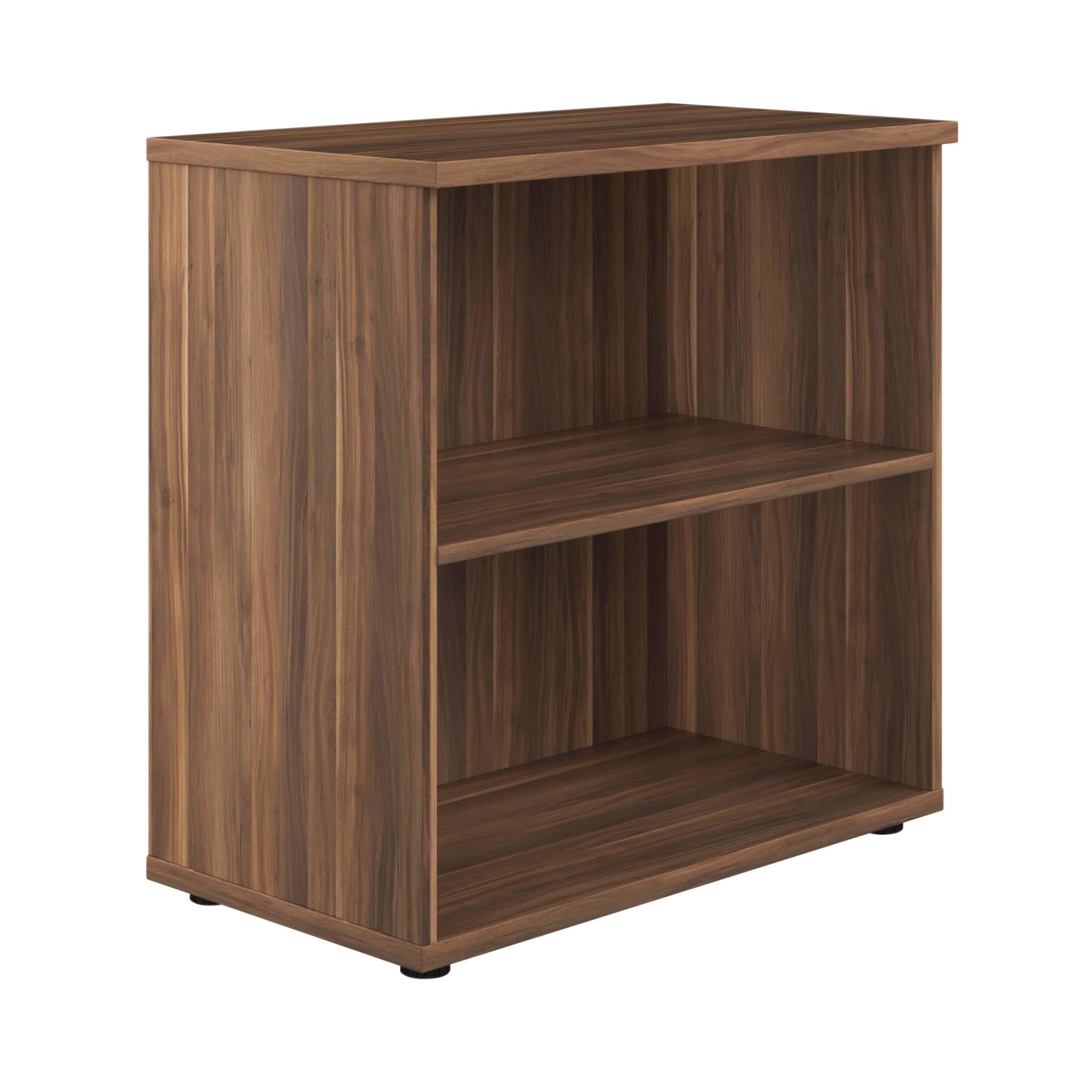 Jemini Bookcase 800x450x800mm Dark Walnut Kf822301