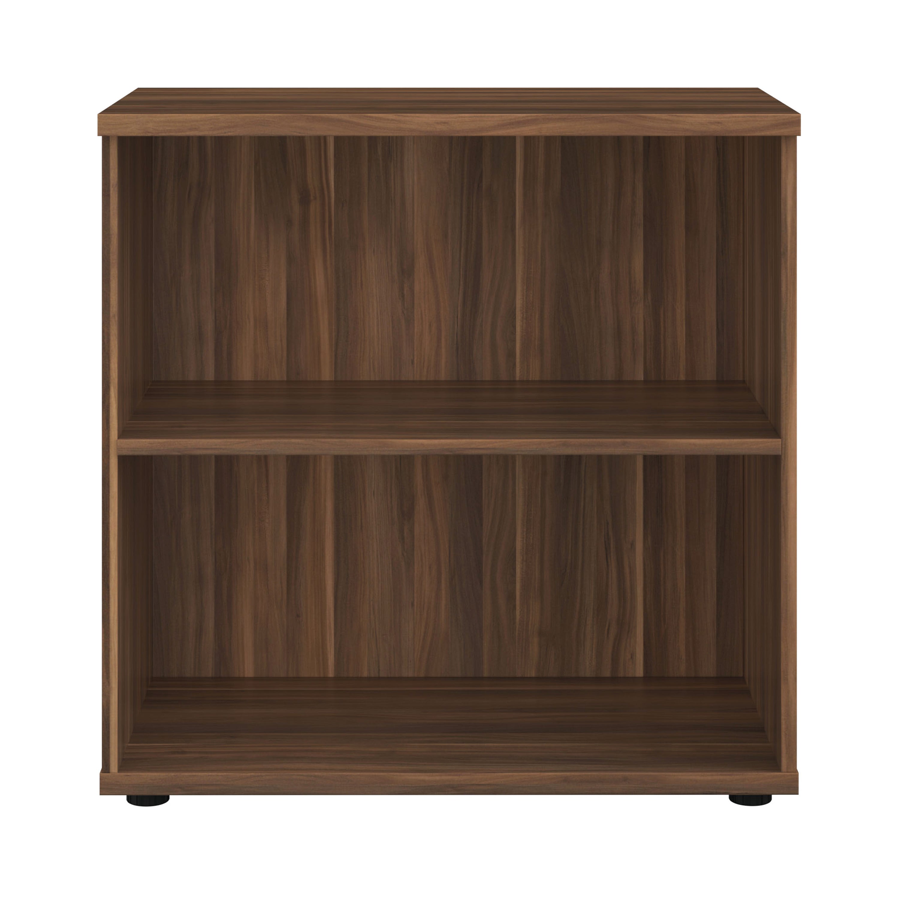 Jemini Bookcase 800x450x800mm Dark Walnut Kf822301