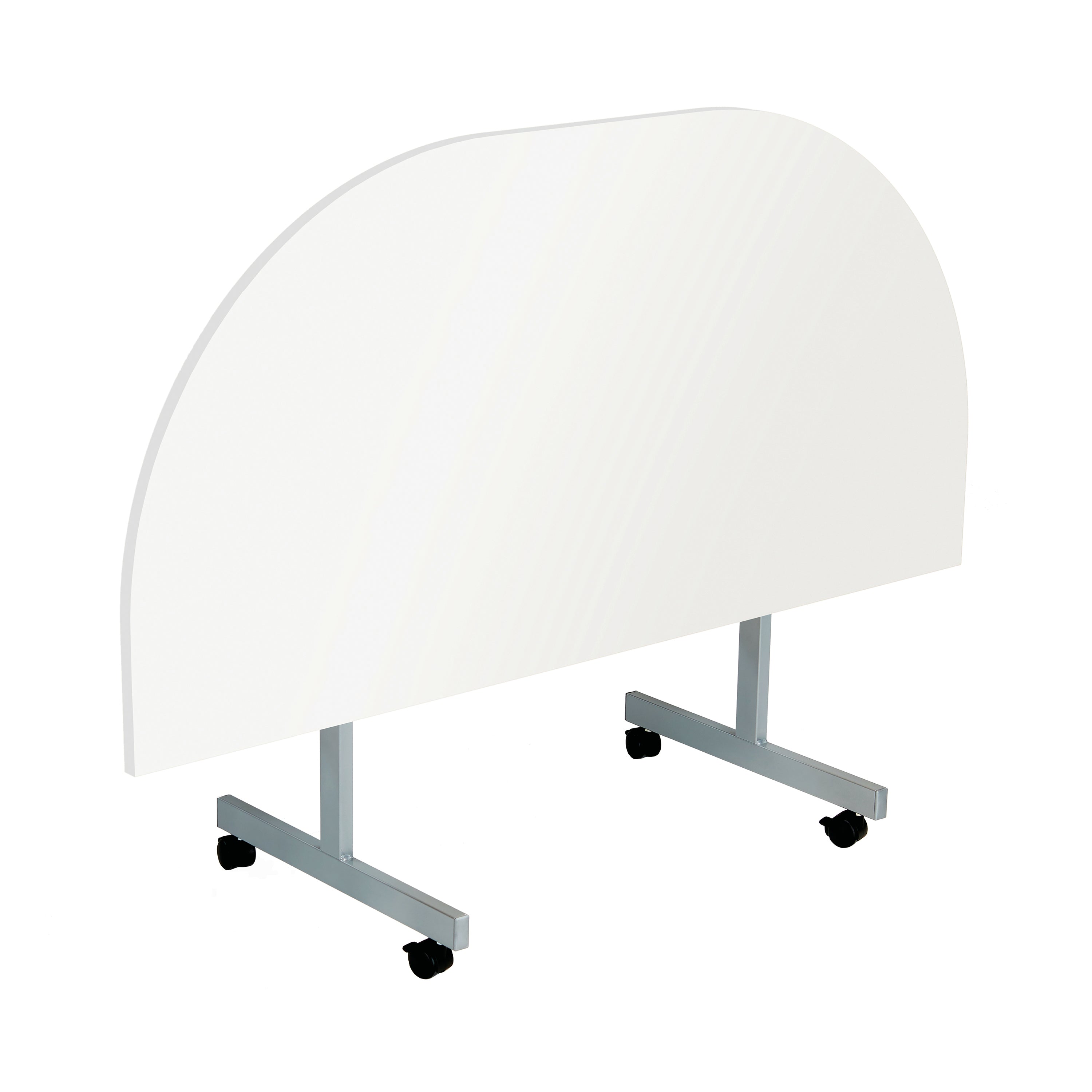 Jemini D-end Tilt Table 1600x800x720mm White/silver