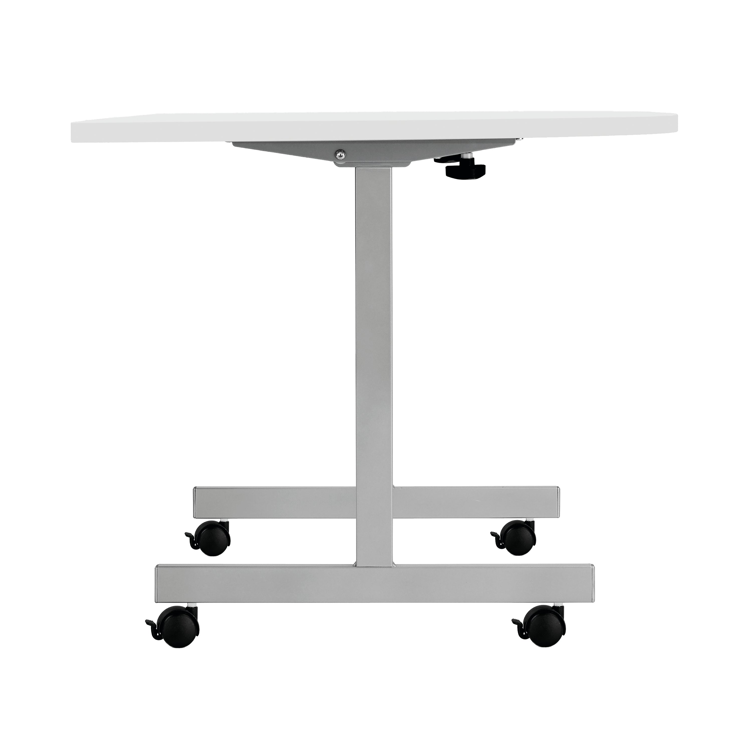 Jemini D-end Tilt Table 1600x800x720mm White/silver