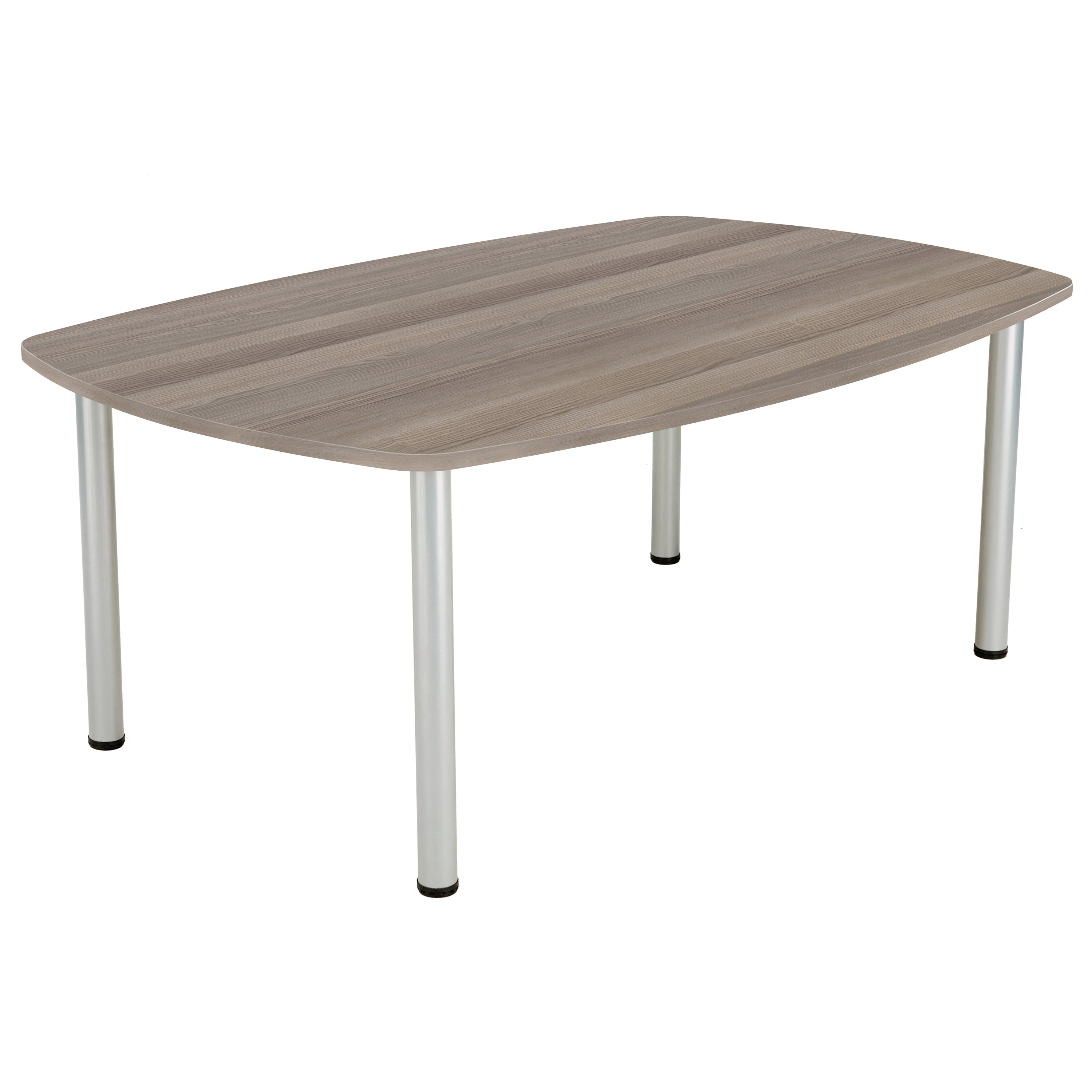 Jemini One Fraction Plus Boardroom Table 1800x1200x730mm Grey Oak Kf822581