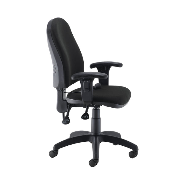 Jemini Intro Posture Chair With Arms 640x640x990-1160mm Black Kf822592