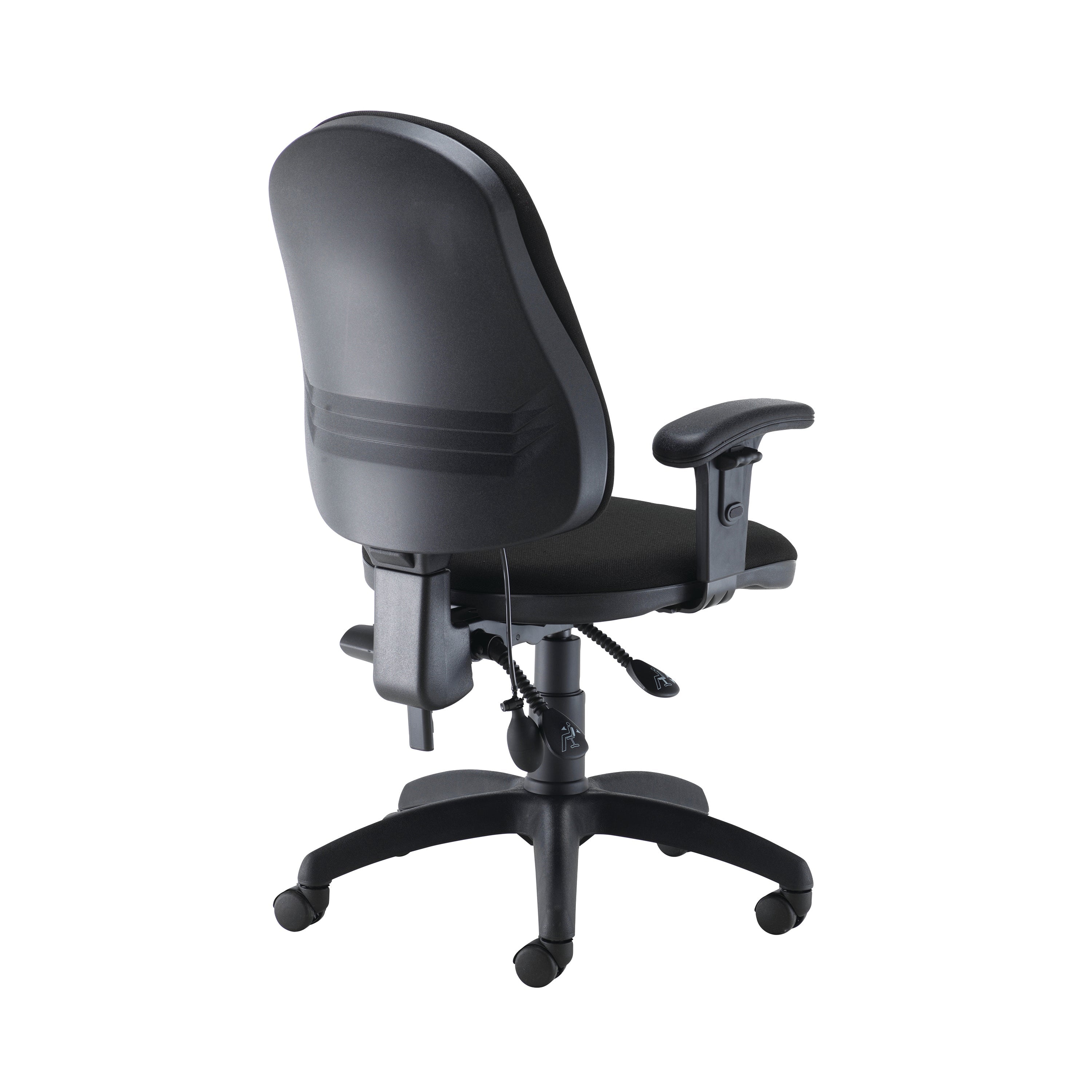 Jemini Intro Posture Chair With Arms 640x640x990-1160mm Black Kf822592