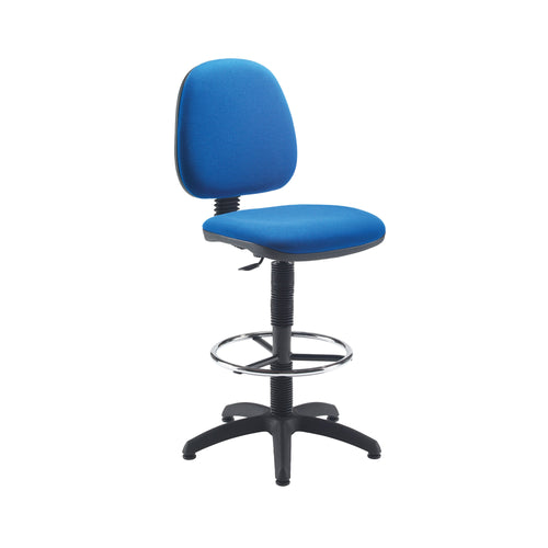 Jemini Medium Back Draughtsman Chair 600x600x855-985mm Kf838252