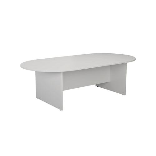 Jemini Meeting Table 2400x1200x730mm White Kf840159