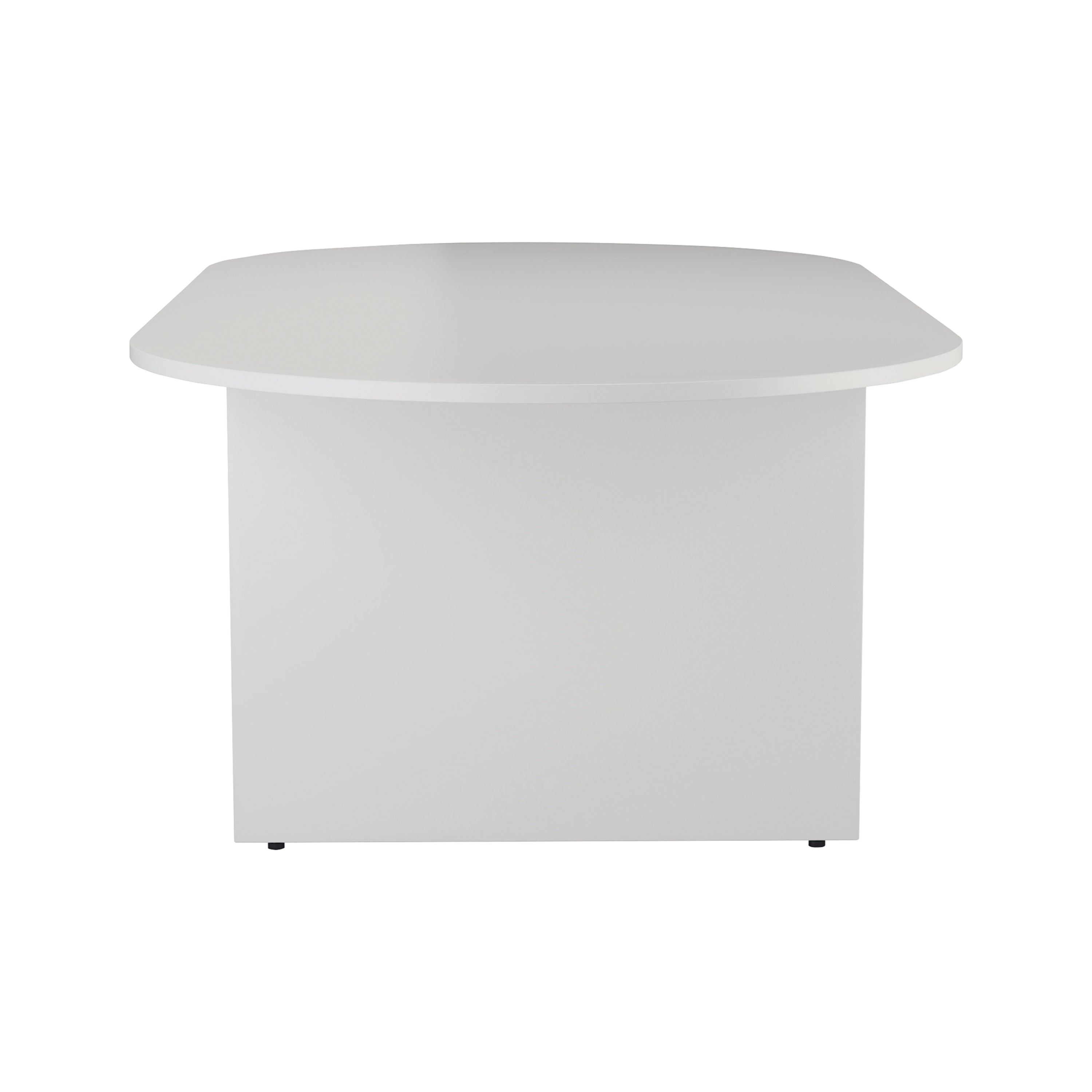 Jemini Meeting Table 2400x1200x730mm White Kf840159
