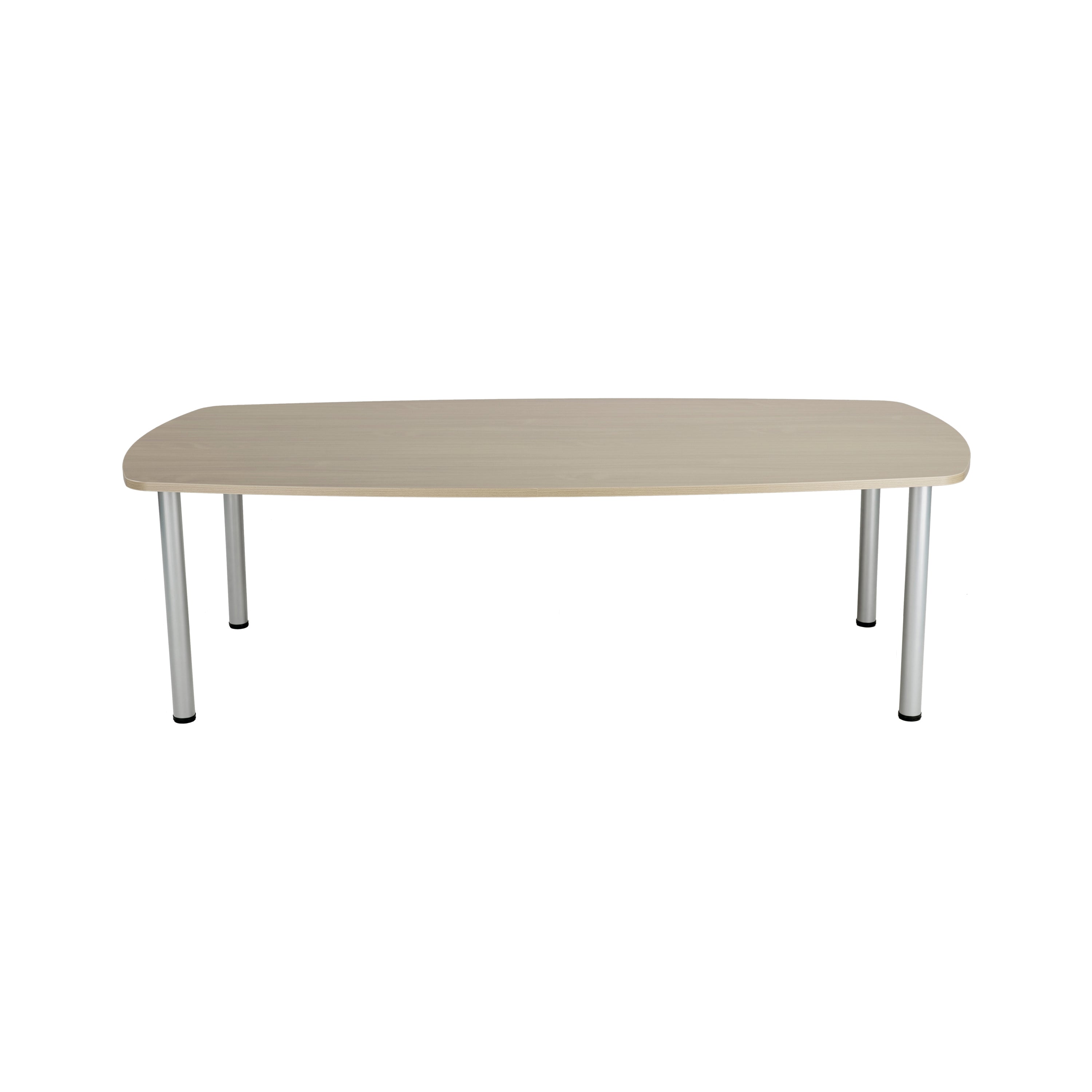 Jemini Boardroom Table 1800x1200x730mm Grey Oak Kf840199