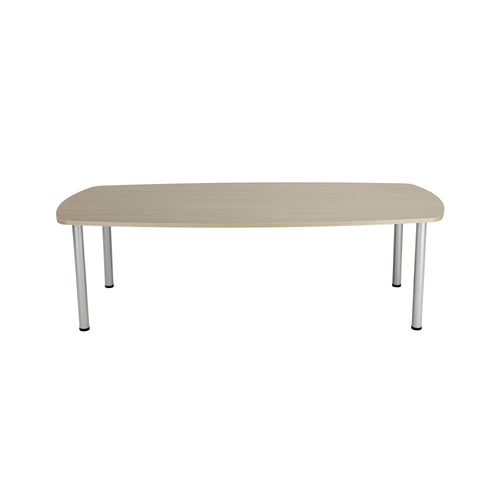 Jemini Boardroom Table 1800x1200x730mm Grey Oak Kf840199